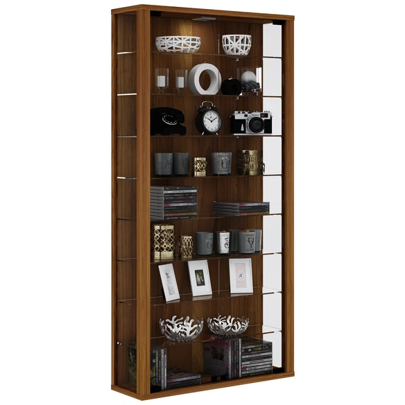 Vitrine »Vitrosa Maxi«, inkl. LED-Beleuchtung, BxH: 59 x 113 cm, Holzwerkstoff/Glas