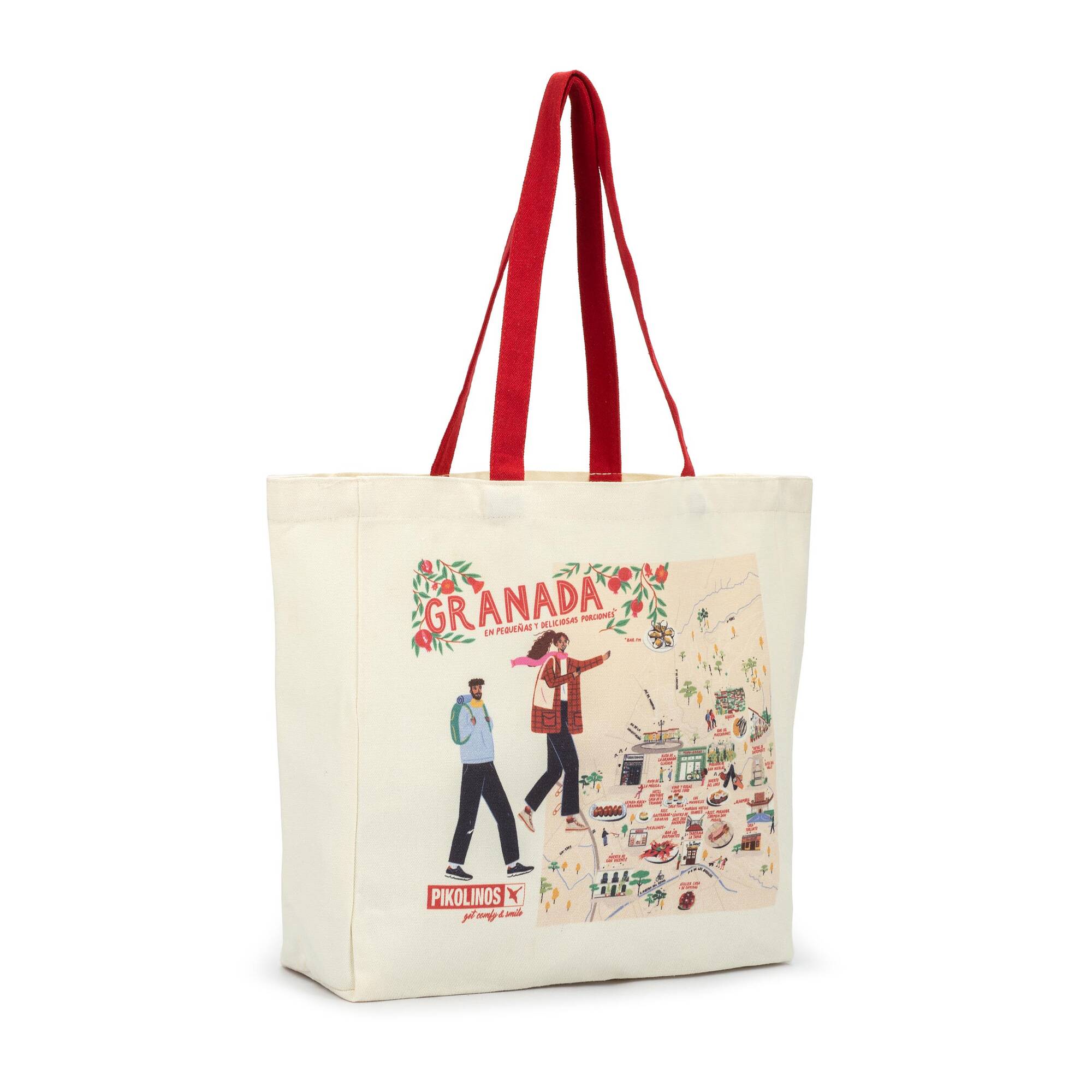 SMILING - Bolsa de algodón orgánico #SmilingCities