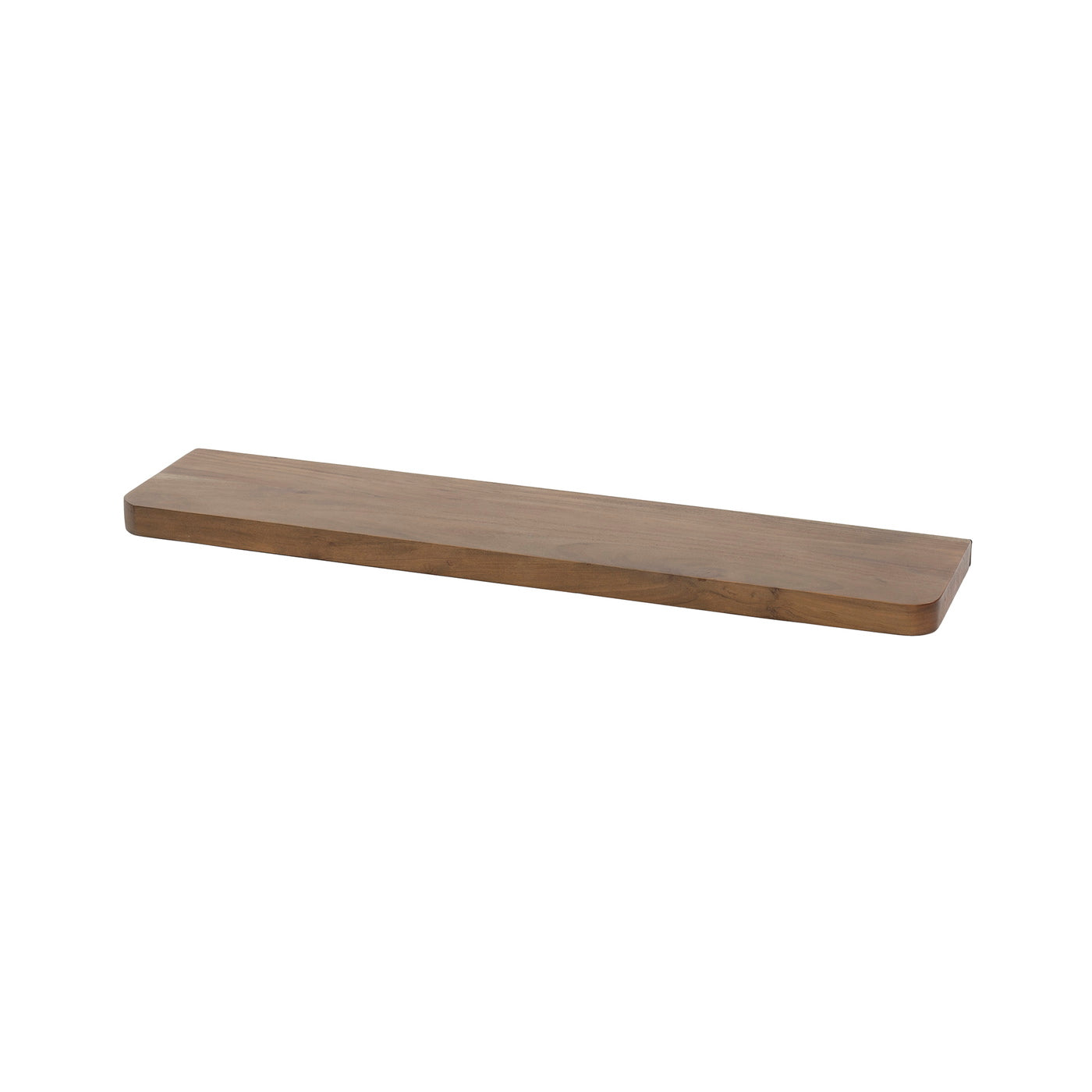 Giga Living Wandplank Carve - Bruin Hout - 90x20x4cm