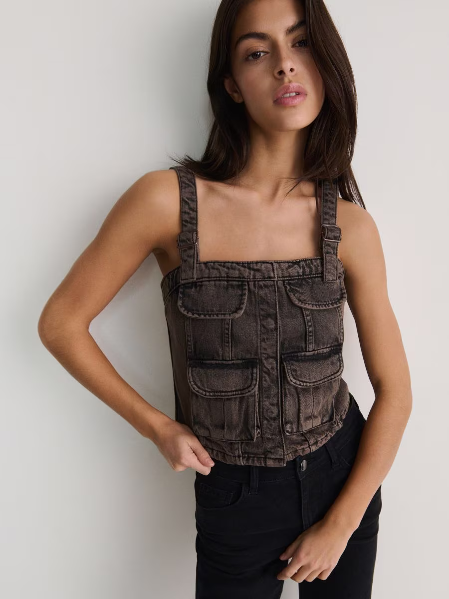 Denim Top