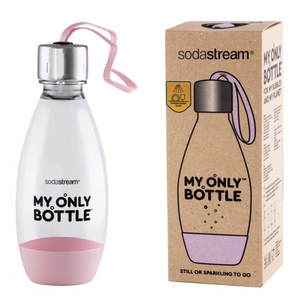 Butelka SodaStream My Only Bottle 0,5L różowa