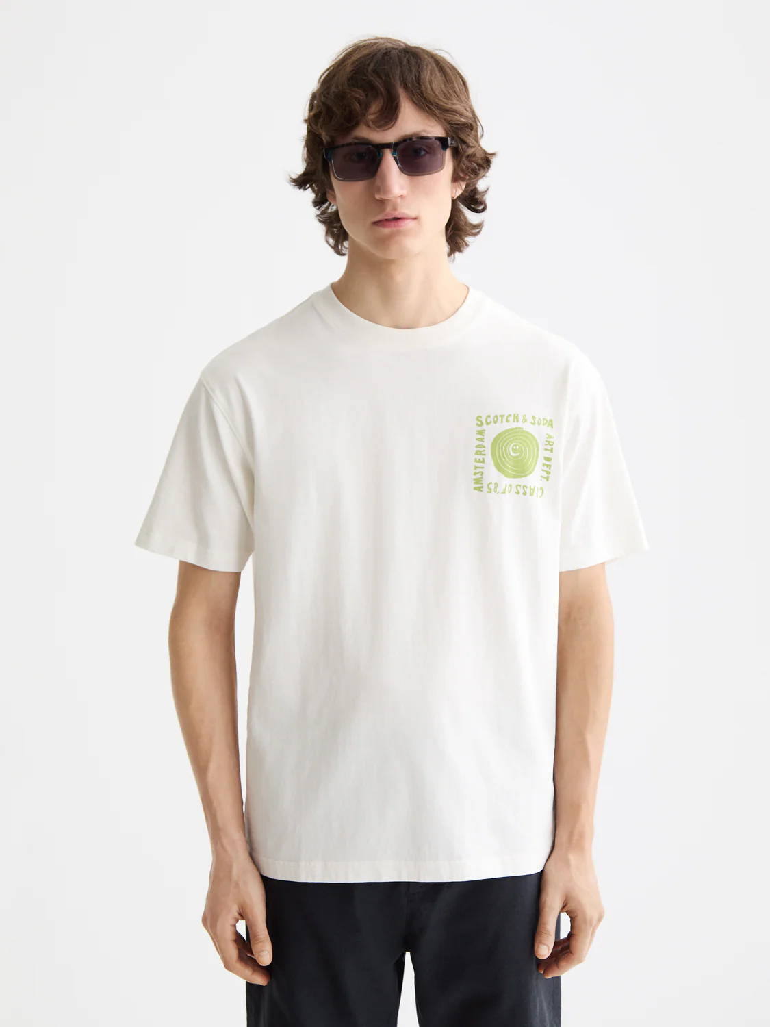 Relaxed-Fit Washed Artwork T-Shirt