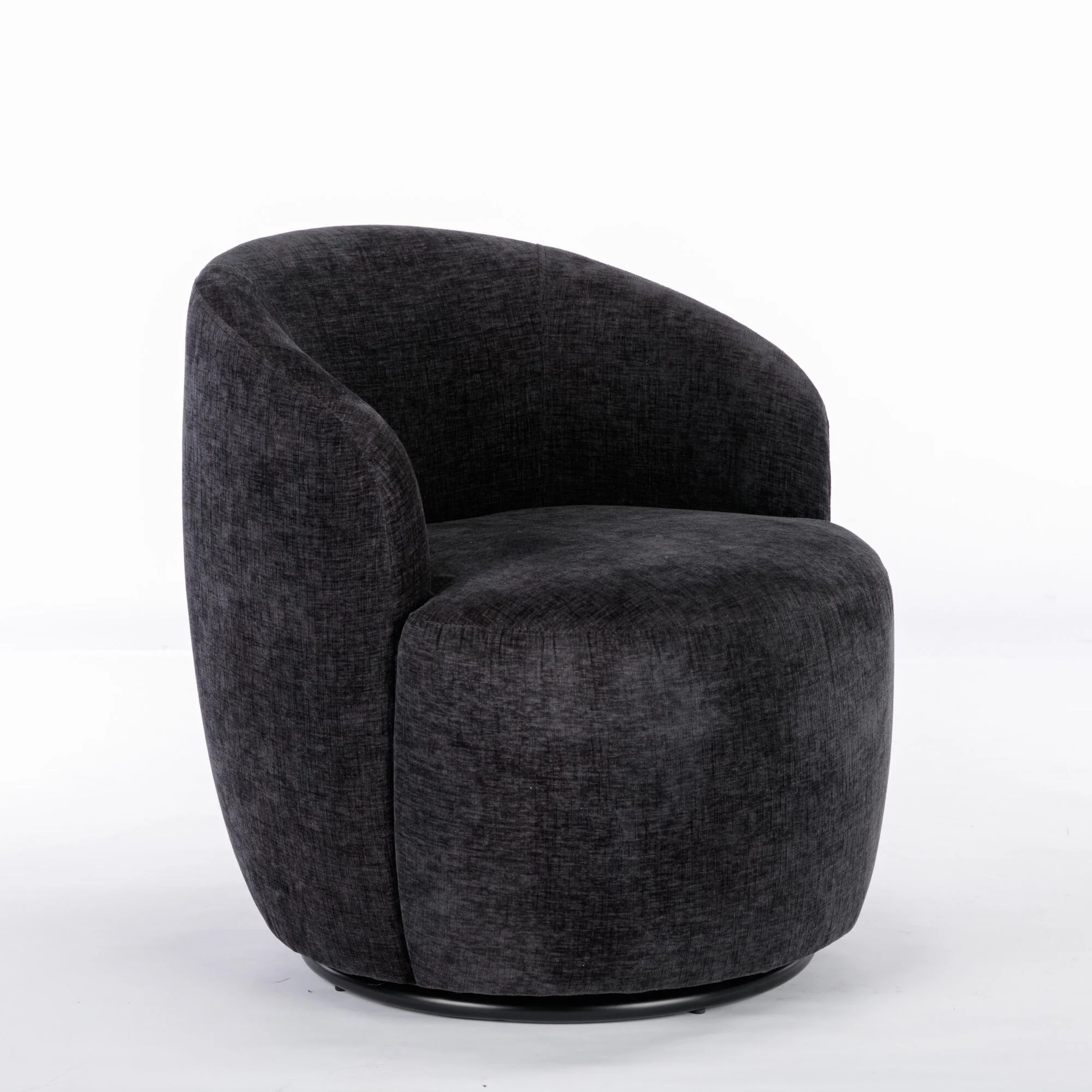 Cozy and comfortable swivel chair for light time enjoyment