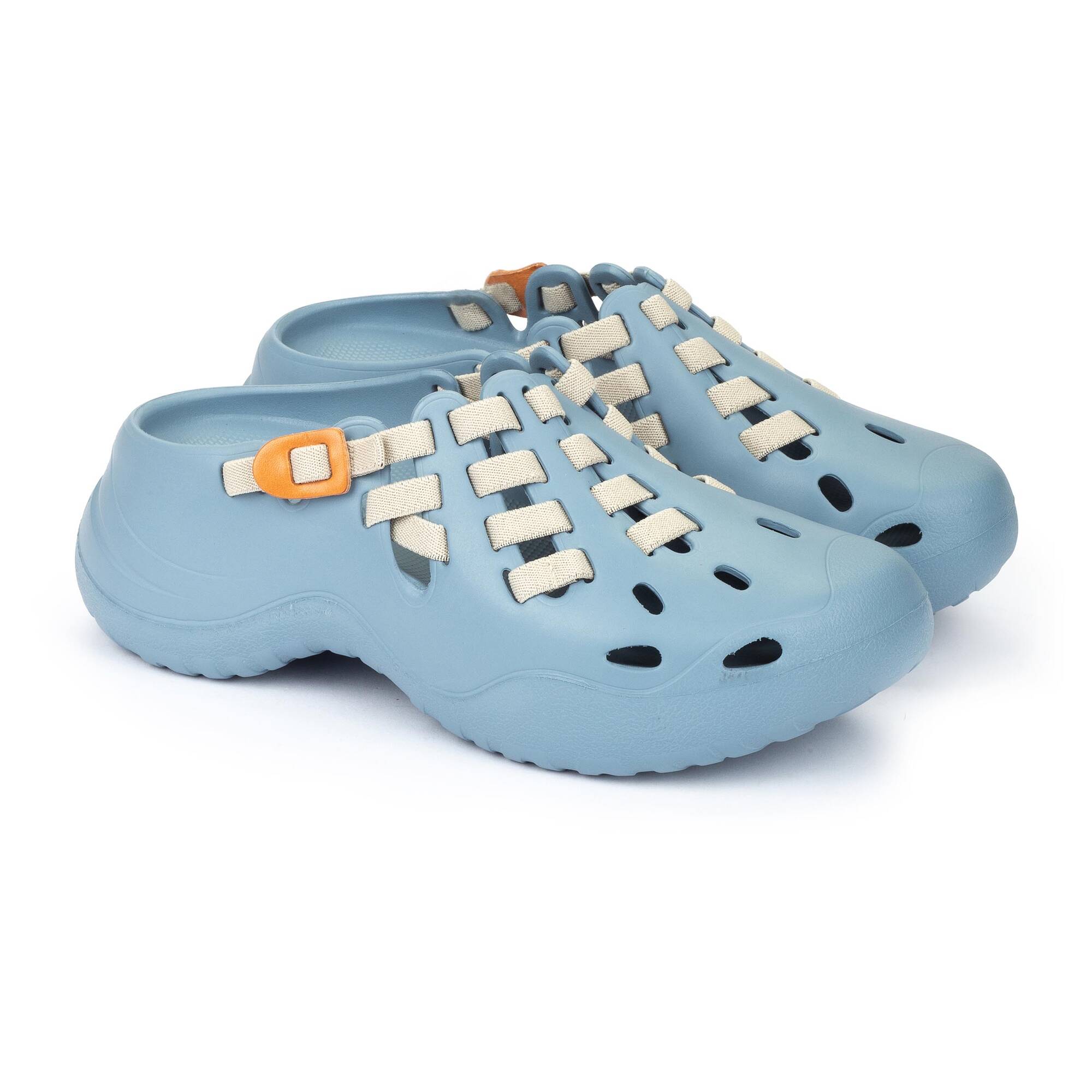 ROMANA - Zuecos acolchados con elásticos para mujer
