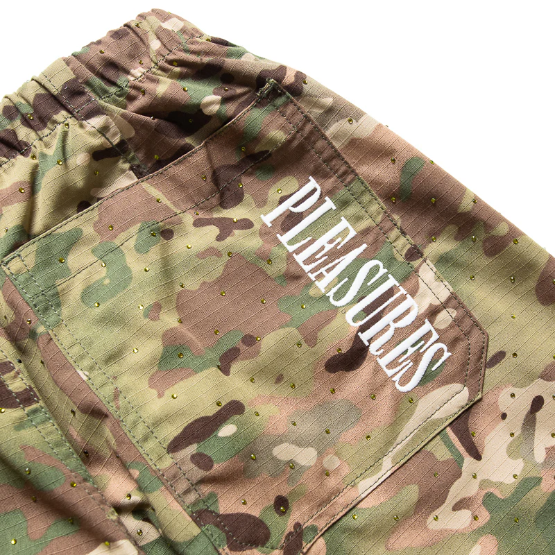 Pleasures Gem Camo Wide Pants - Camo