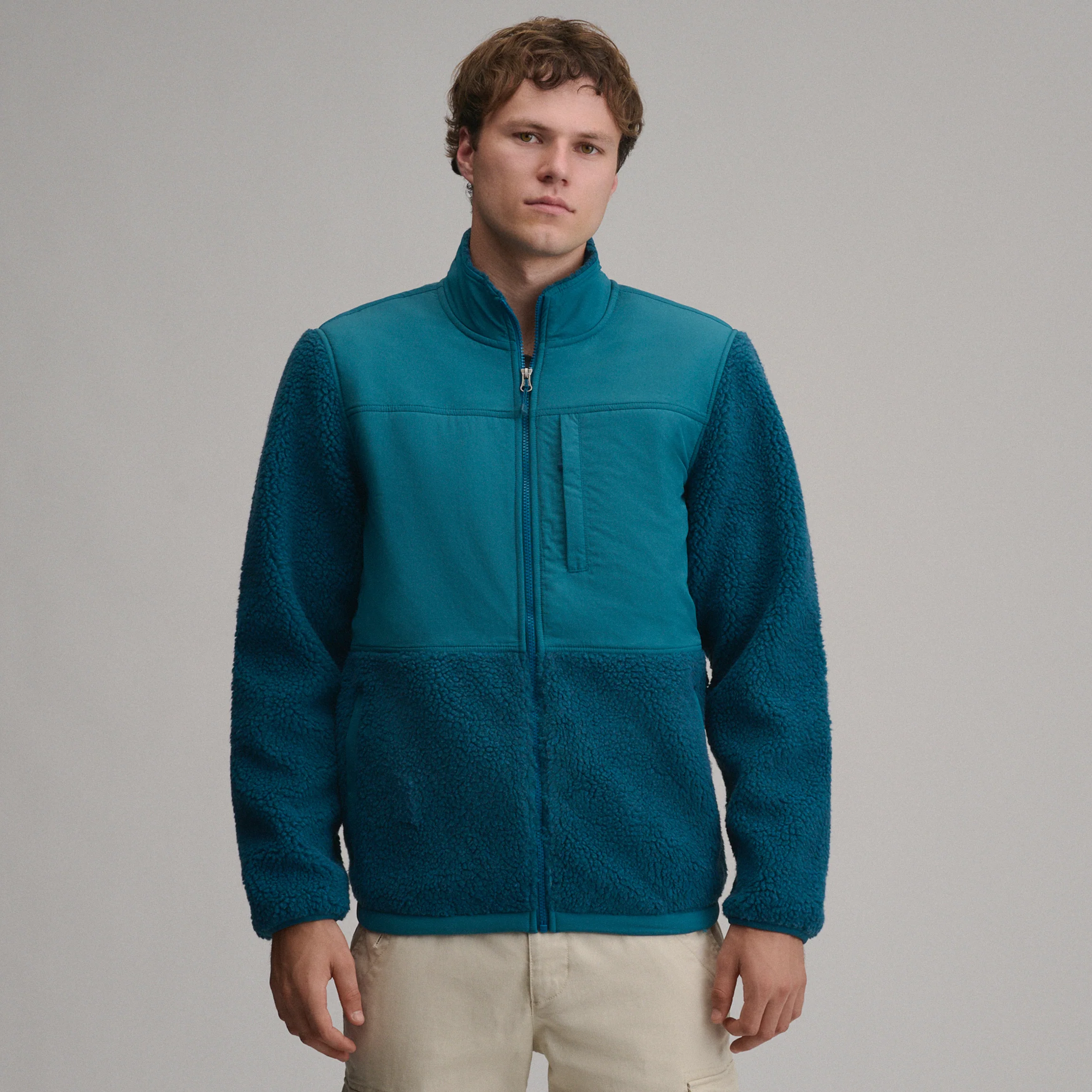 Men's Chilali Fleece Jacket - Mixed Media