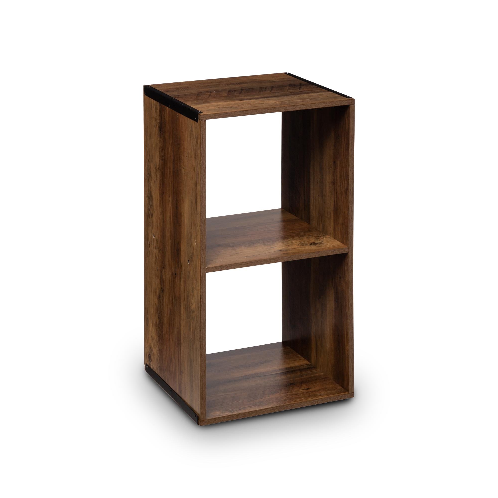 Estante indus castanho escuro para 2 cubos MIXMODUL