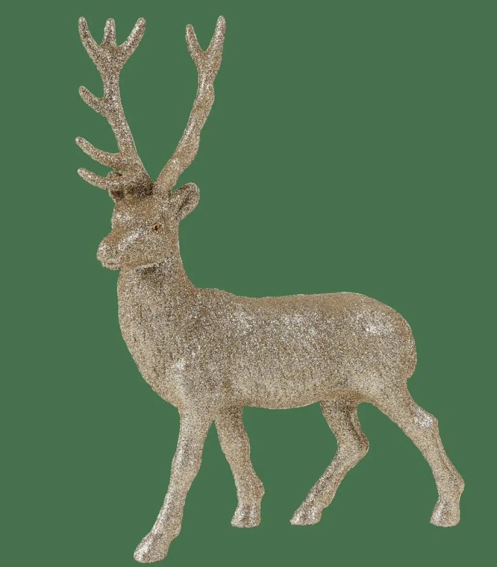 Figures Déco^CASA GOLD DEER Décoration Doré
