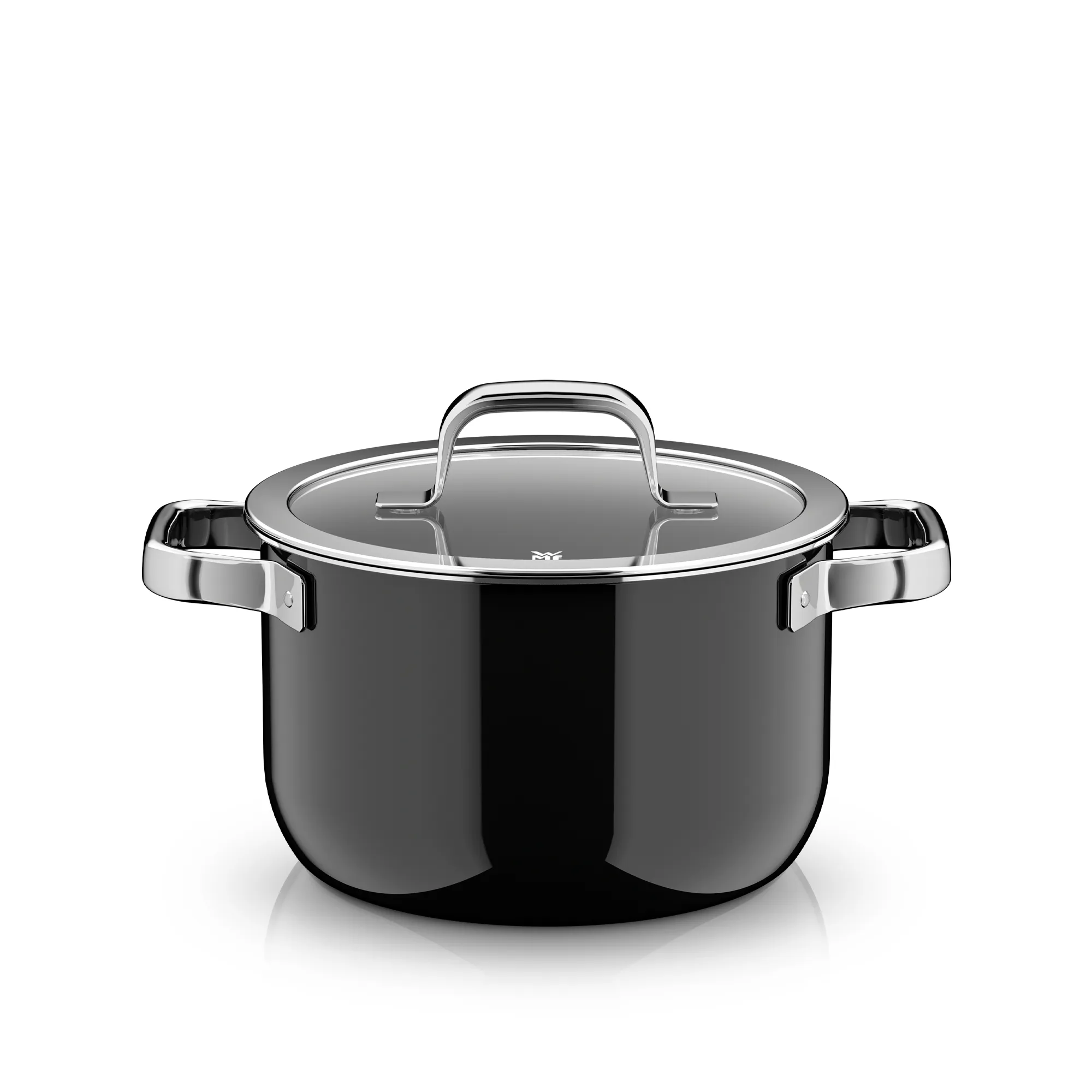 Fusiontec Mineral Pro, Soup Pot With Lid, 20 cm, Black