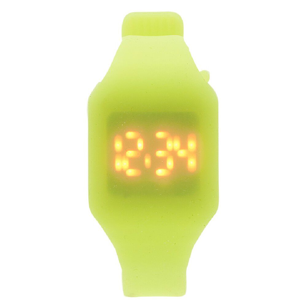 Montre touch Ultra plate bracelet silicone uni