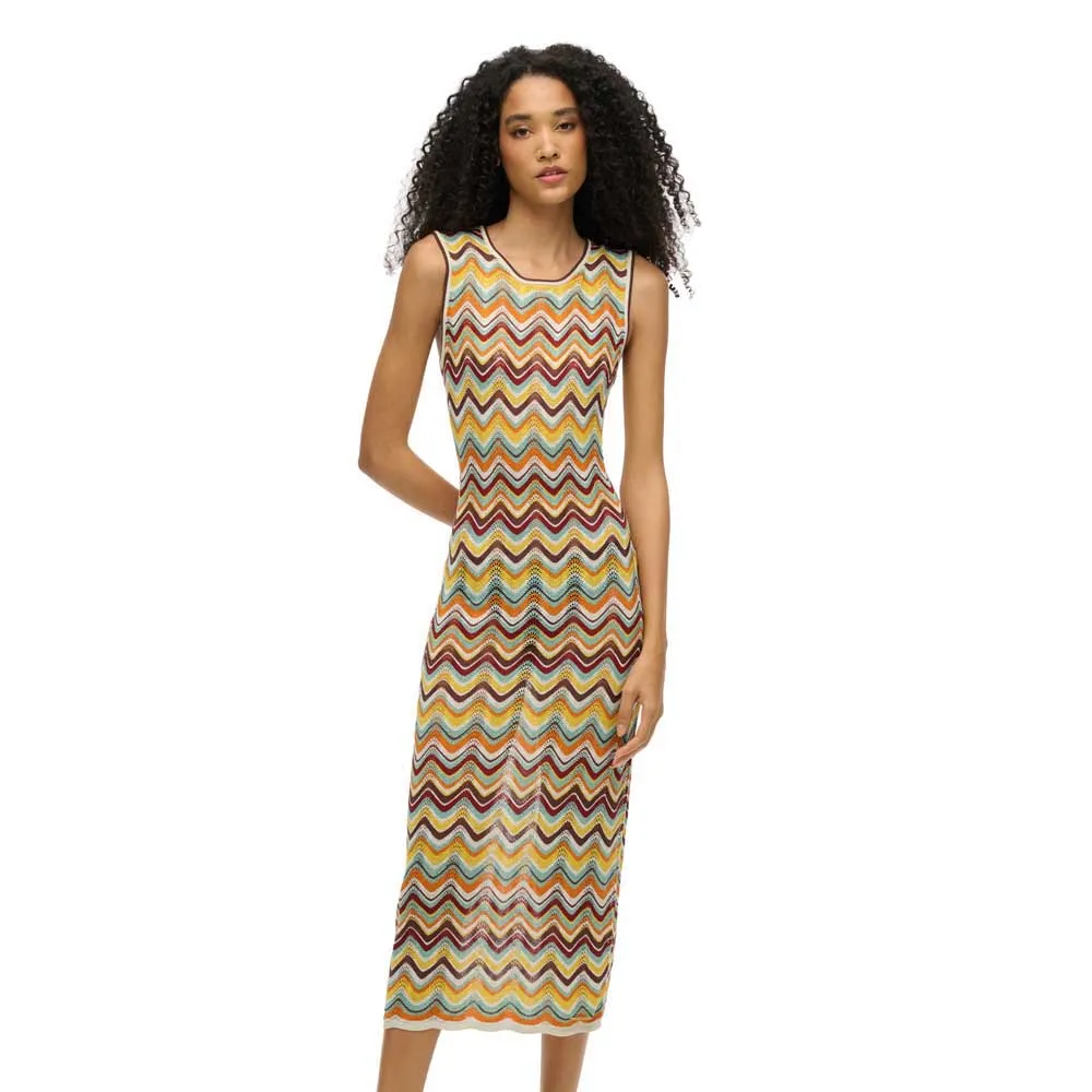 Superdry Zig Zag sleeveless dress