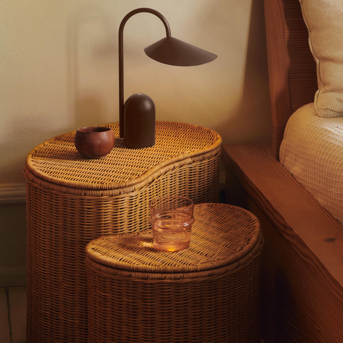 Ferm Living Willora Opbergmand - Set van 2 - Natural