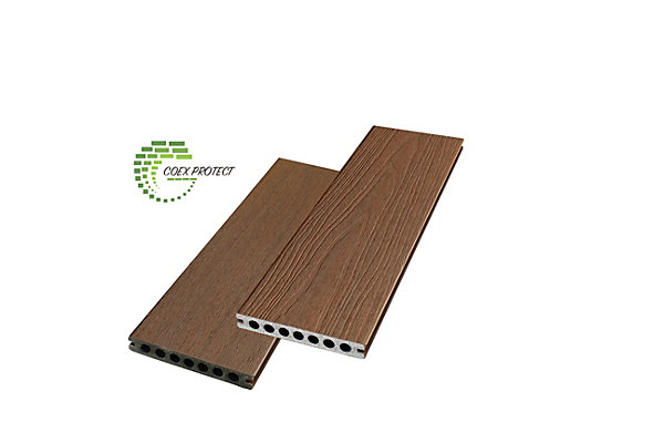 kit complet 35m² terrasse lames composite Coexprotect 2600x145x21mm PIN - Green Outside