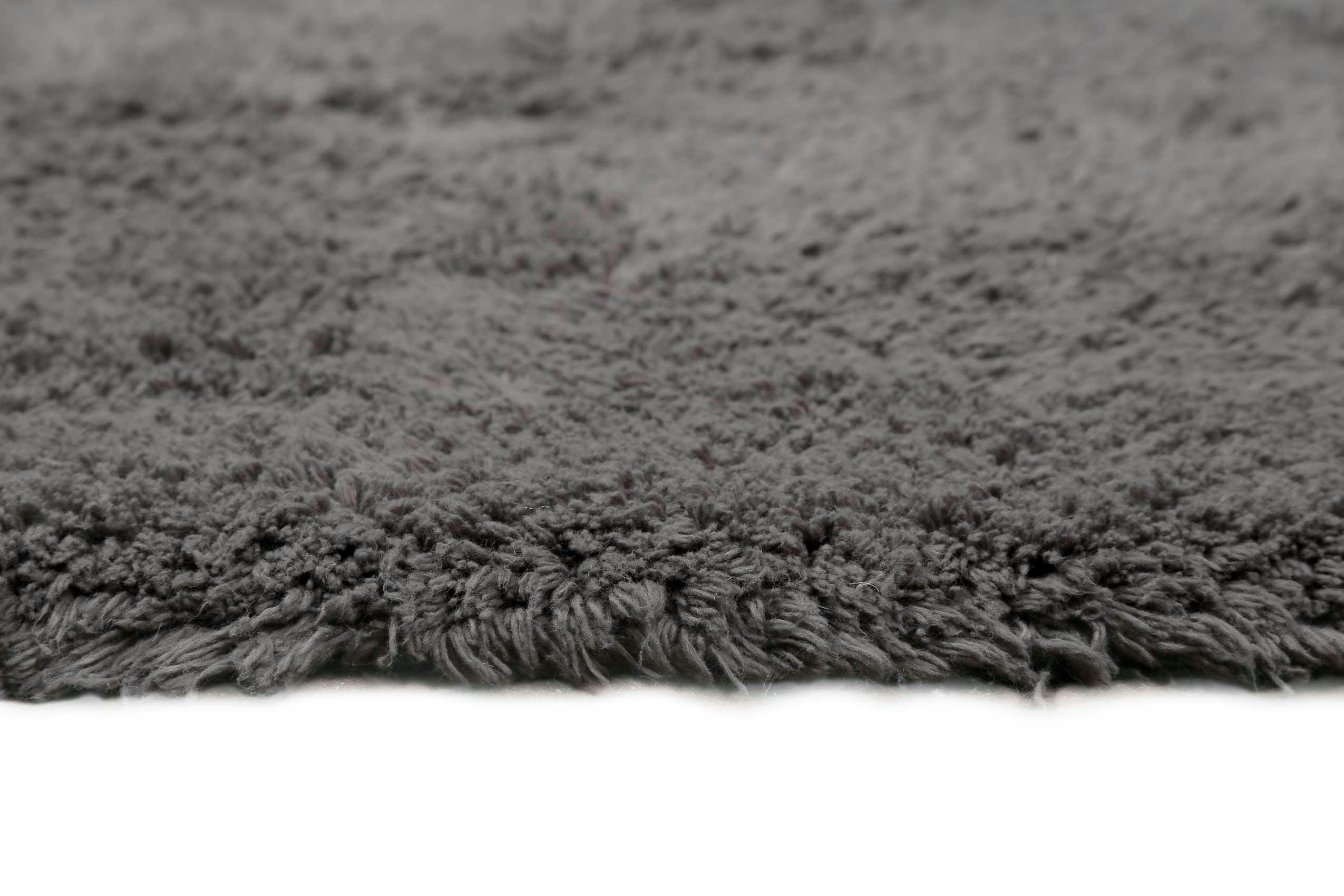 OLE - Tapis de bain doux gris ardoise coton 70x120