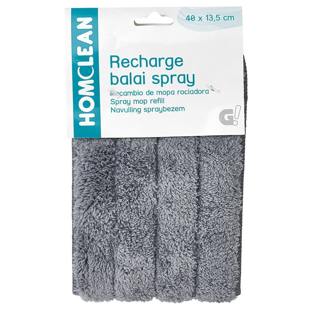 Recharge mop Homclean pour balai spray