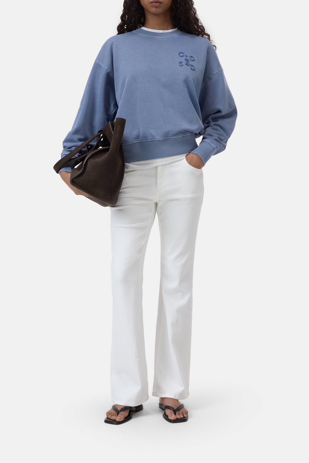 Sweatshirt aus Bio-Baumwolle