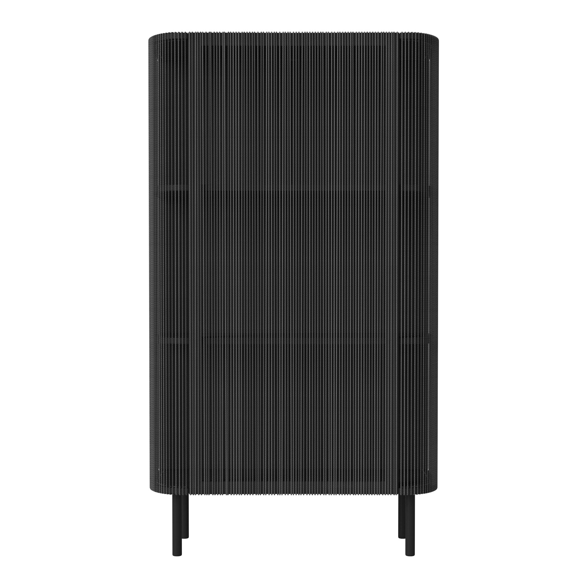 Bolia Cord Vitrinekast - Zwart Eiken