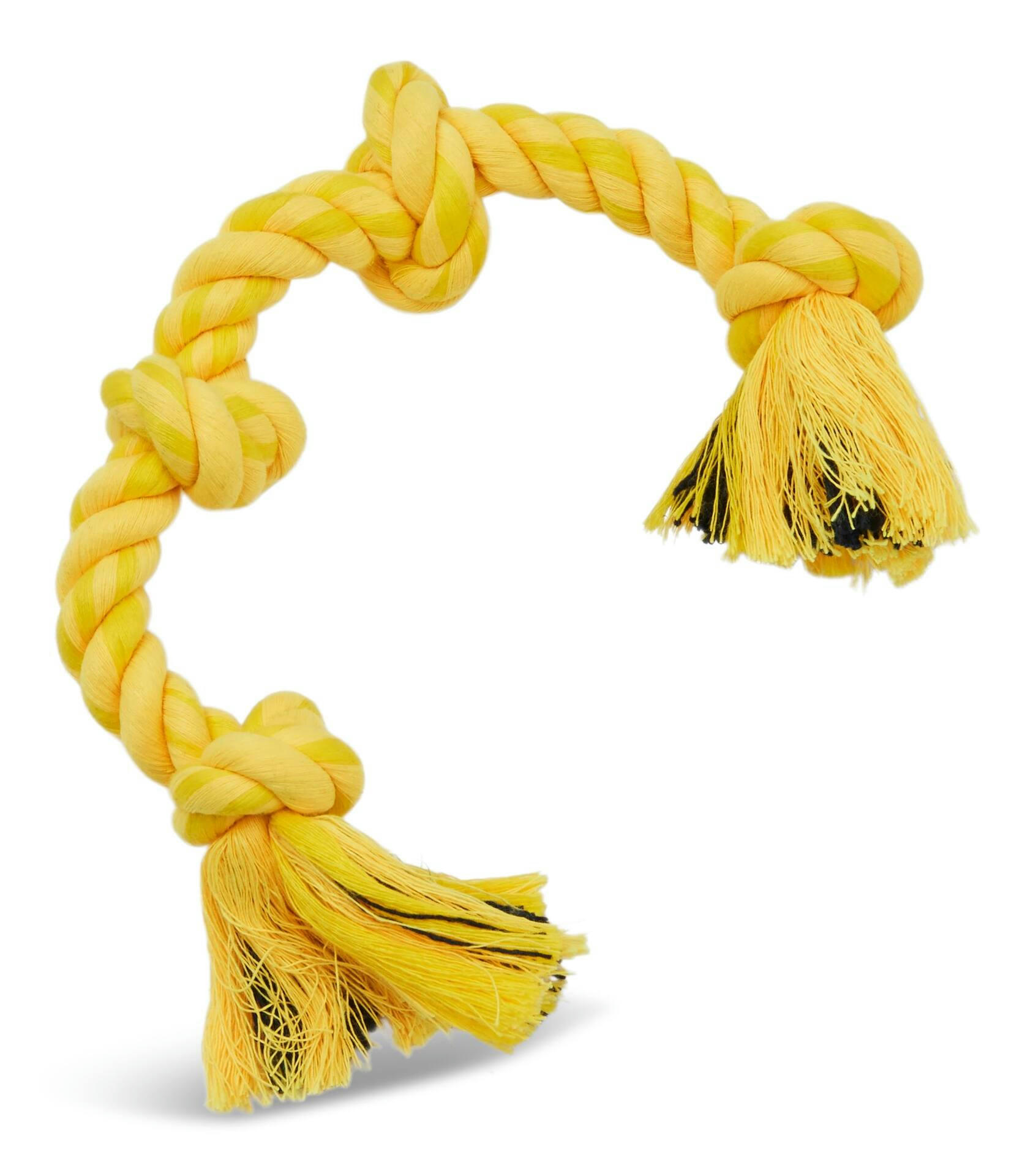 Petco Yellow Rope Dog Toy, Small