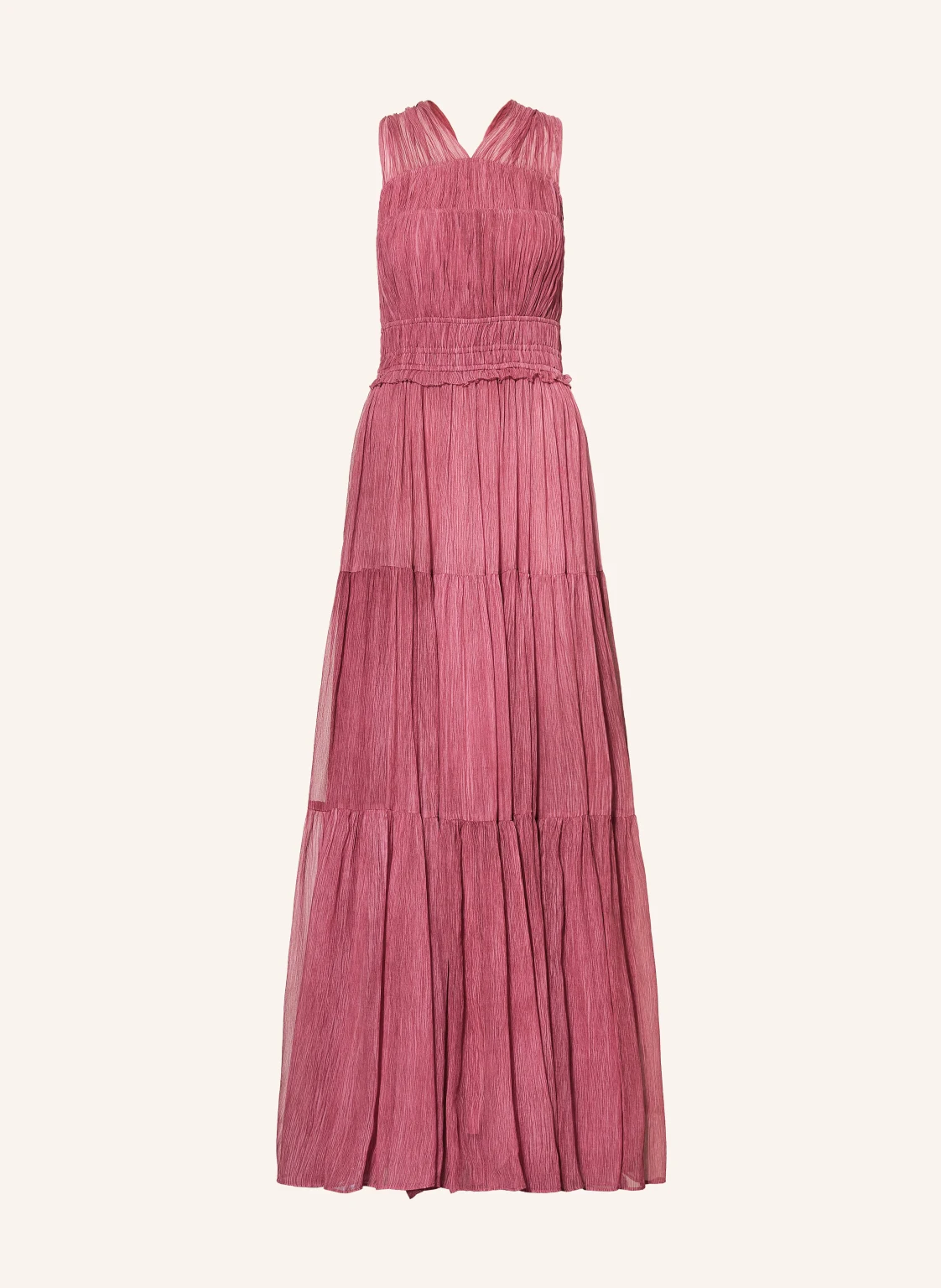 ULLA JOHNSON Seidenkleid FREESIA mit Plissees