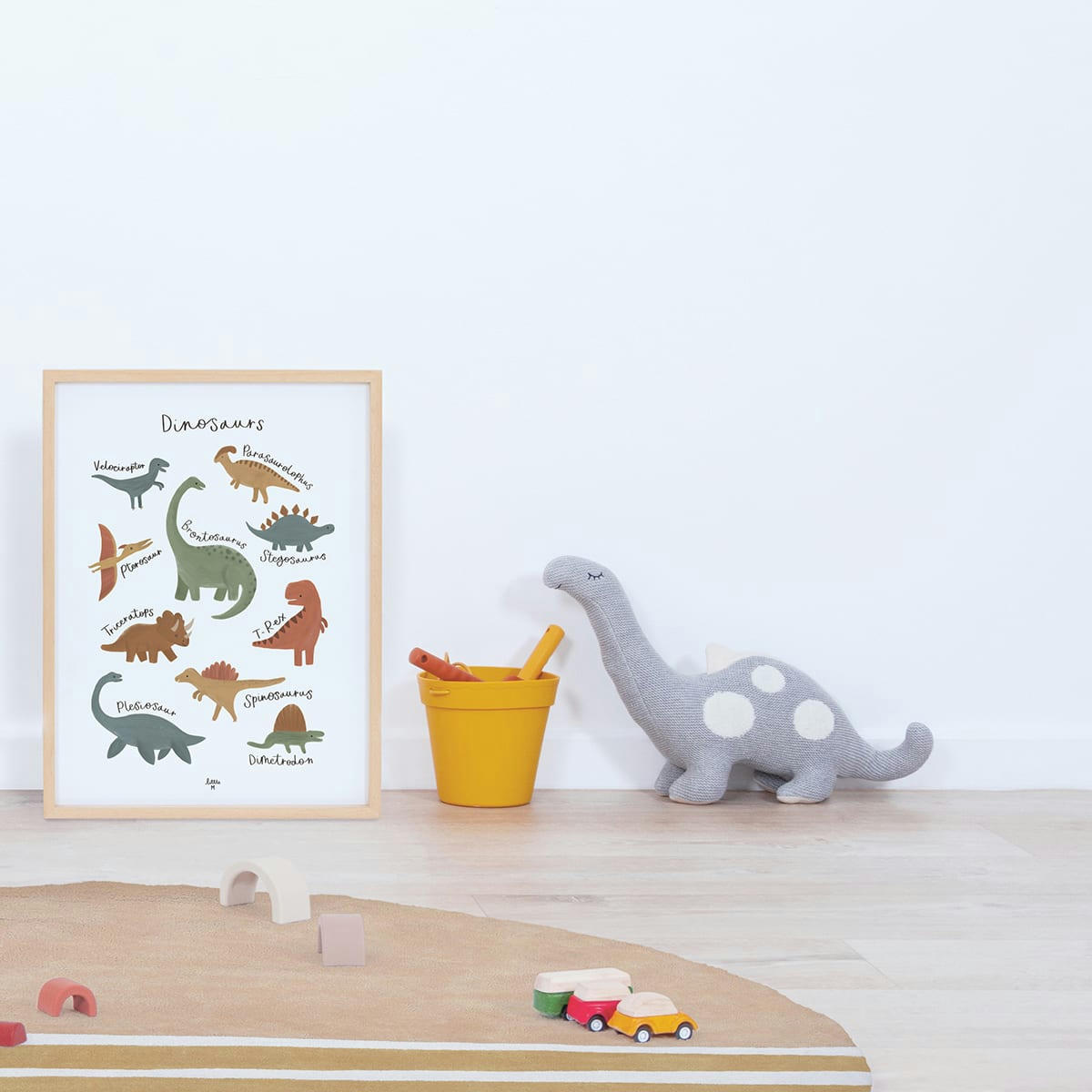 SUNNY - Affiche Dinosaurs Species (30 x 40 cm)