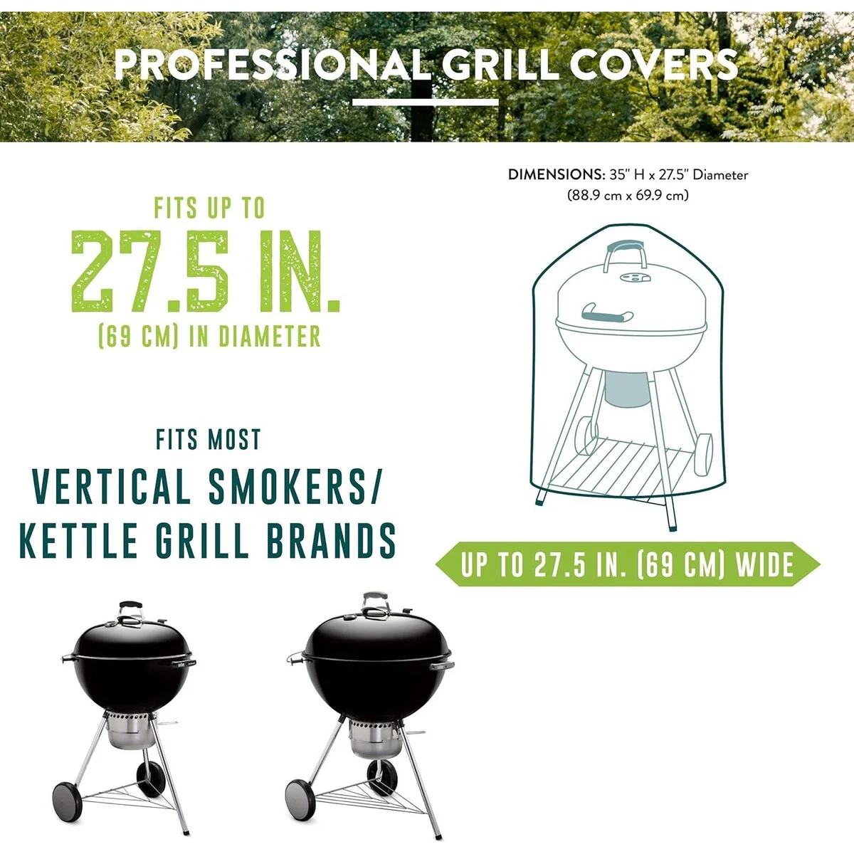 Patio Companion Professional Grill Cover