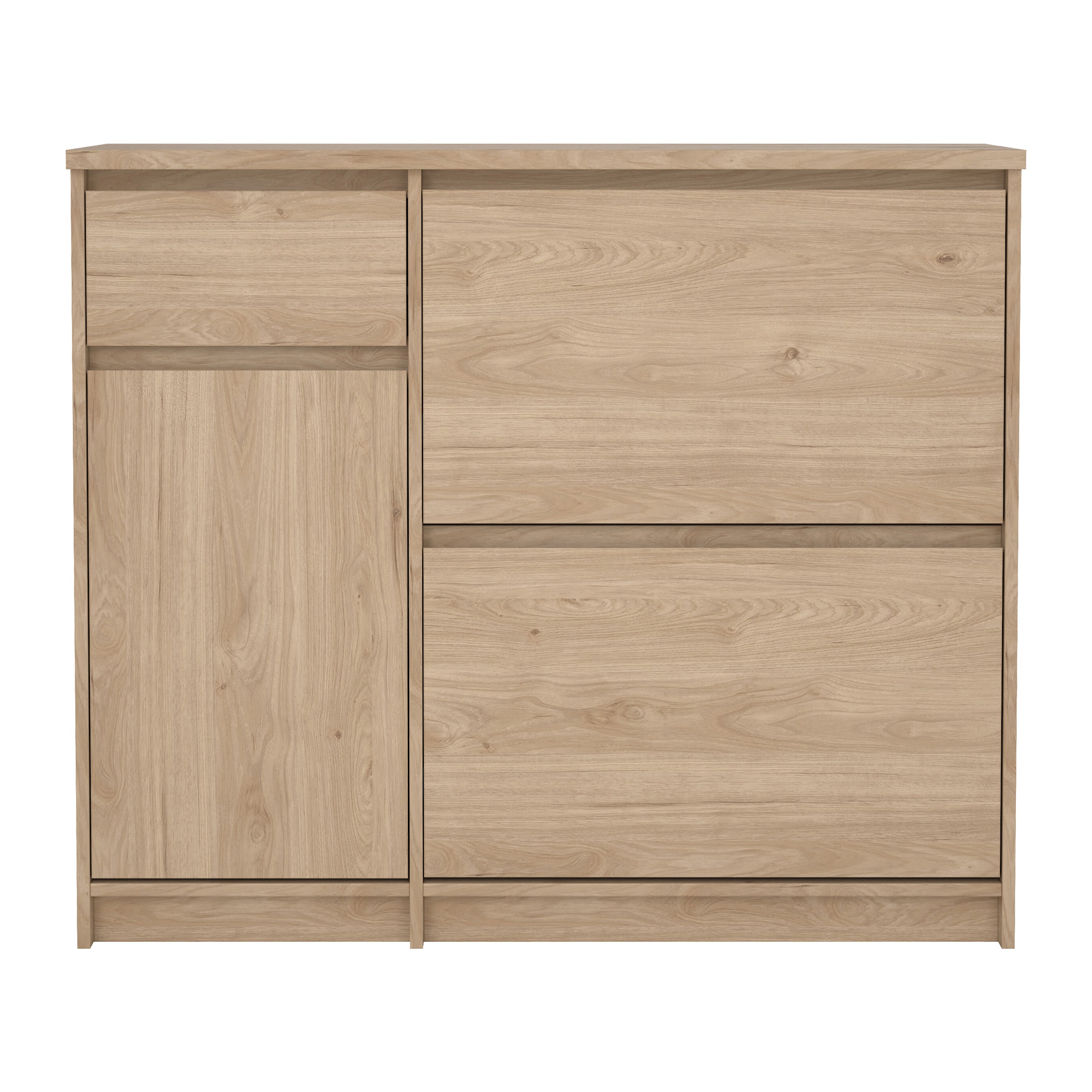 by fonQ basic Slide Schoenenkast - Bruin