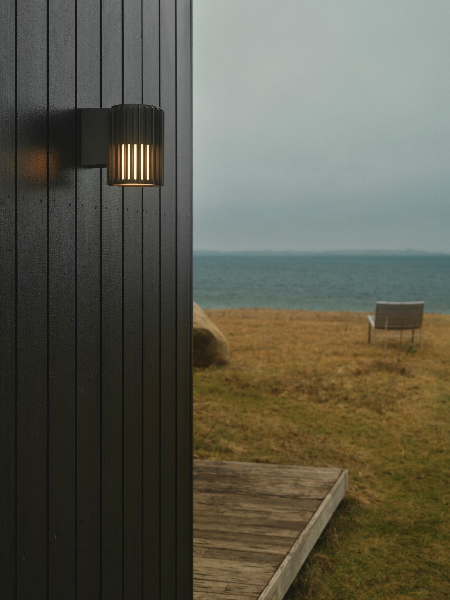 Nordlux Buitenlamp Aludra seaside wand antraciet