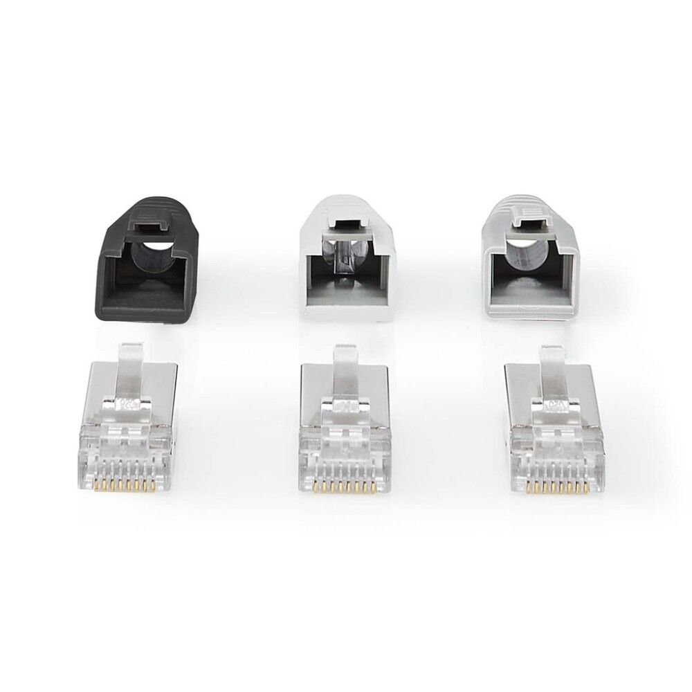RJ45-KONTAKT NEDIS GJENNOMGANG 10-PAKNING