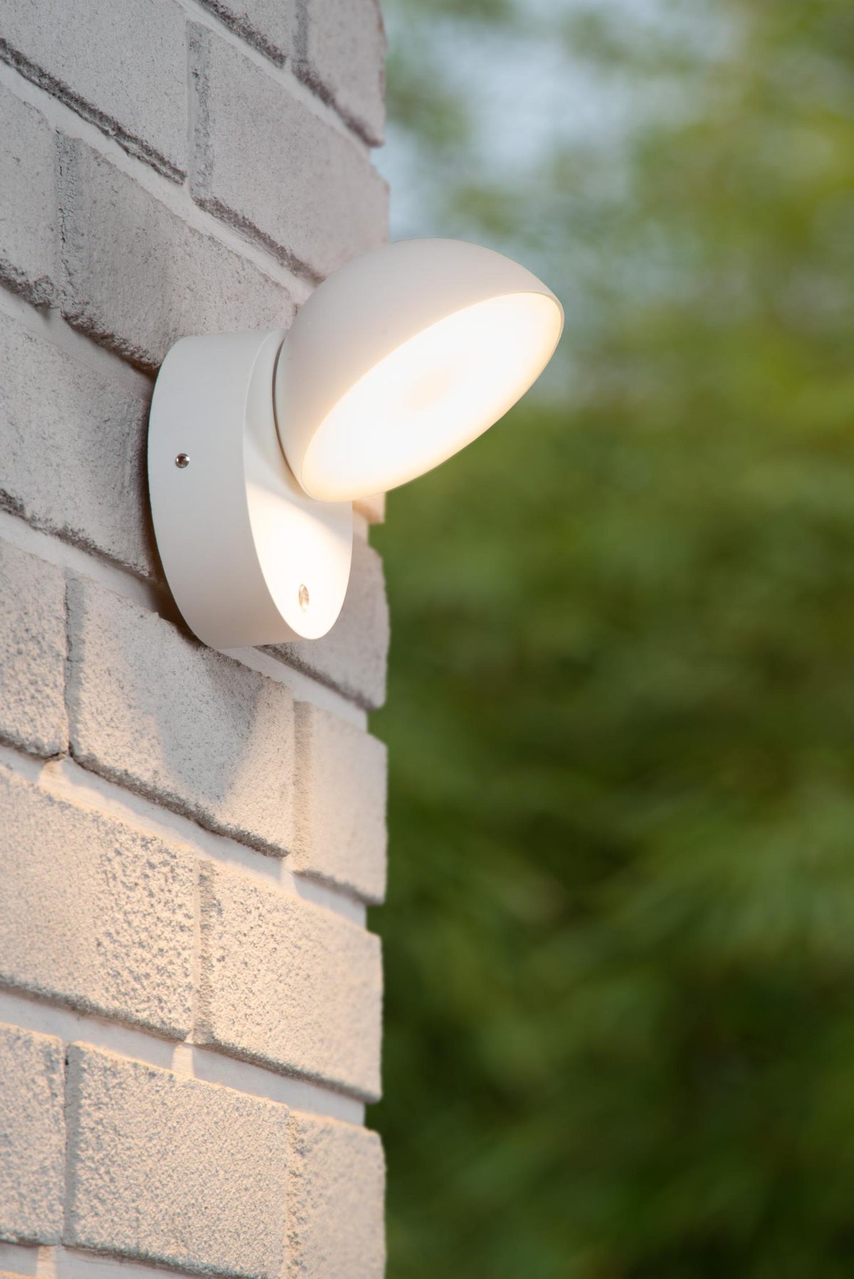 Lucide wandlamp FINN - Geïntegreerde LED - Wit