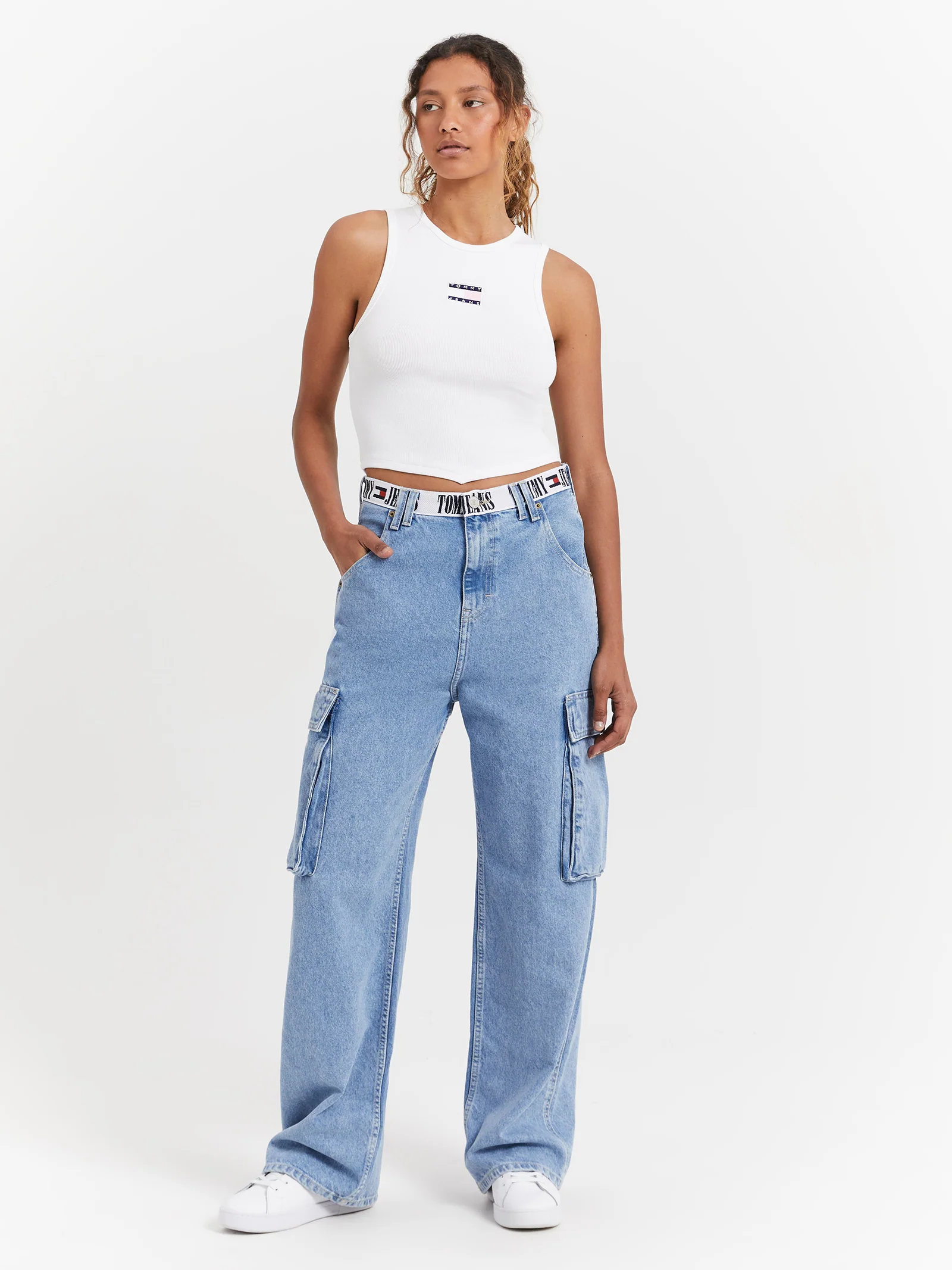 Pop Badge Handkerchief Top