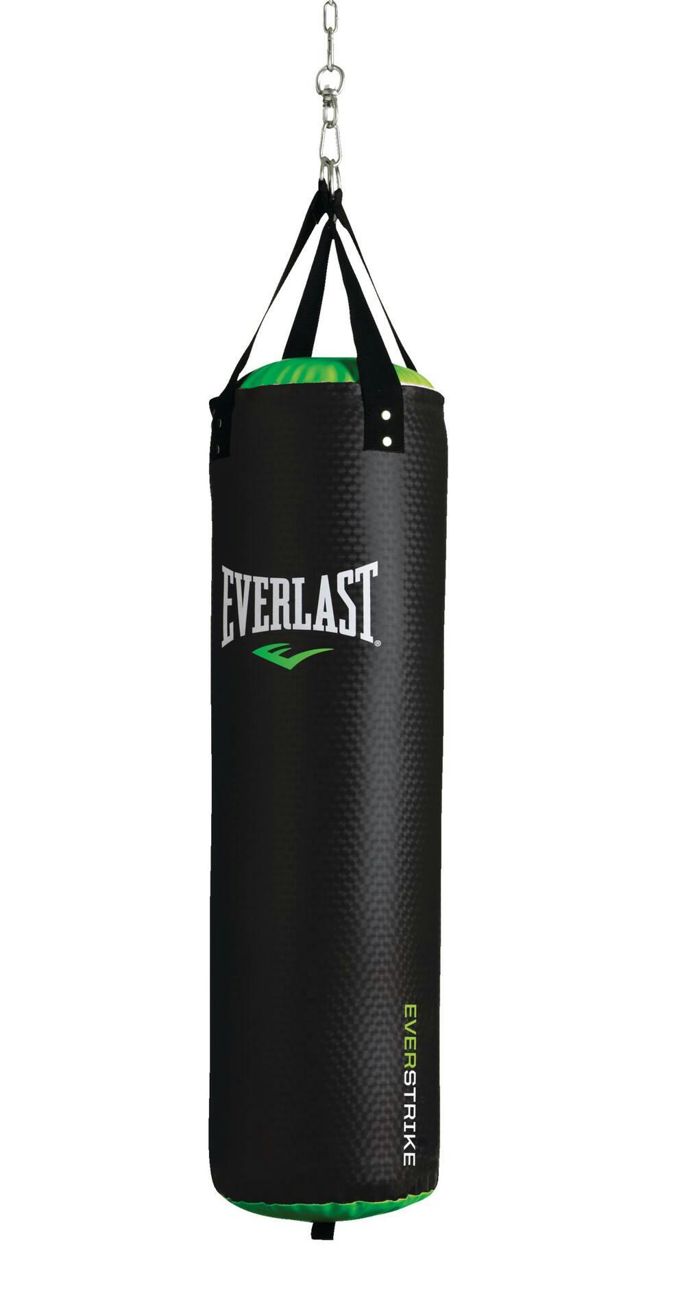 Everlast Everstrike Heavy Boxing Bag, Black, 70-lbs