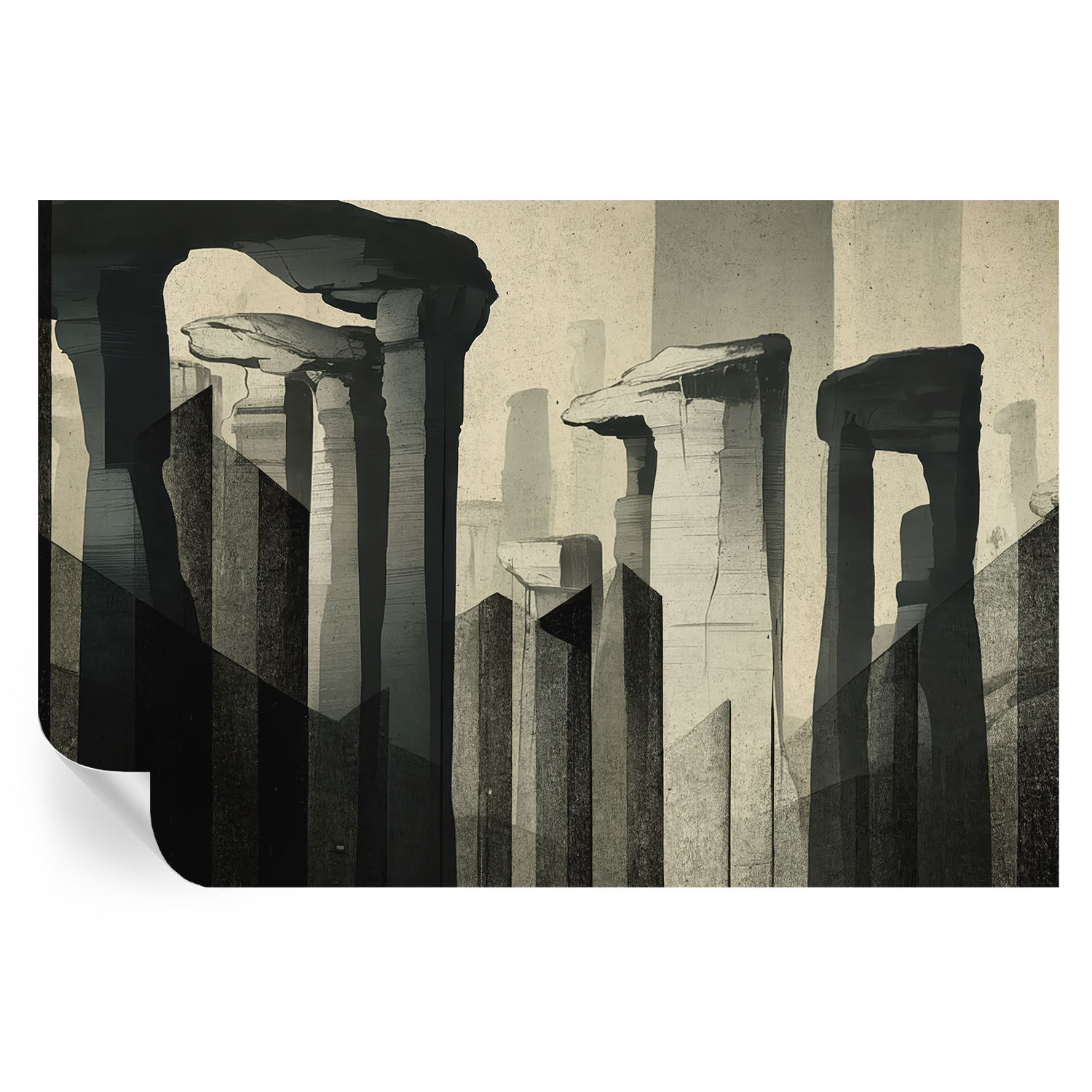 Samoprzylepna tapeta Surowa architektura 104x70 Wallfluent