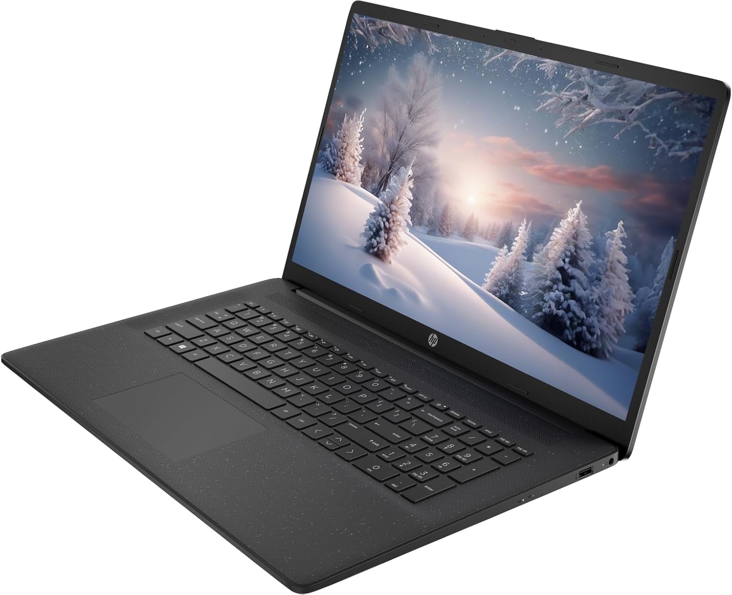 HP 17.3 Business Laptop Computer  10-Core Intel Core i5  Windows 11 Pro Laptop with Microsoft Office Lifetime Suite  PLUSERA Earphones  Black (Intel Core i5  64GB RAM | 2.2TB Storage)