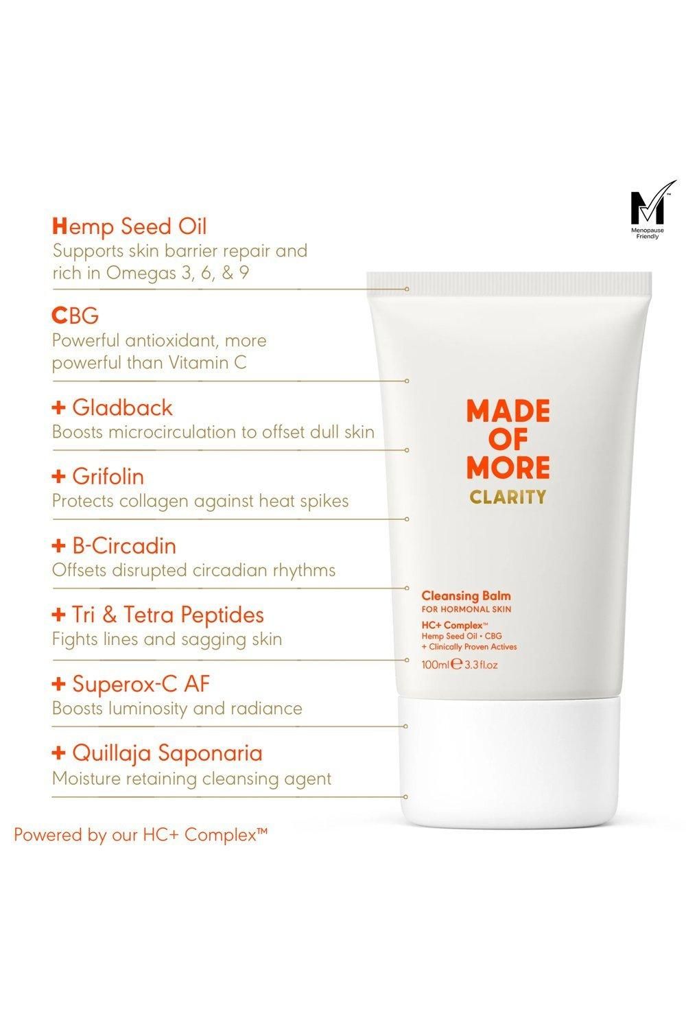 Made of more CLARITY Cleansing Balm