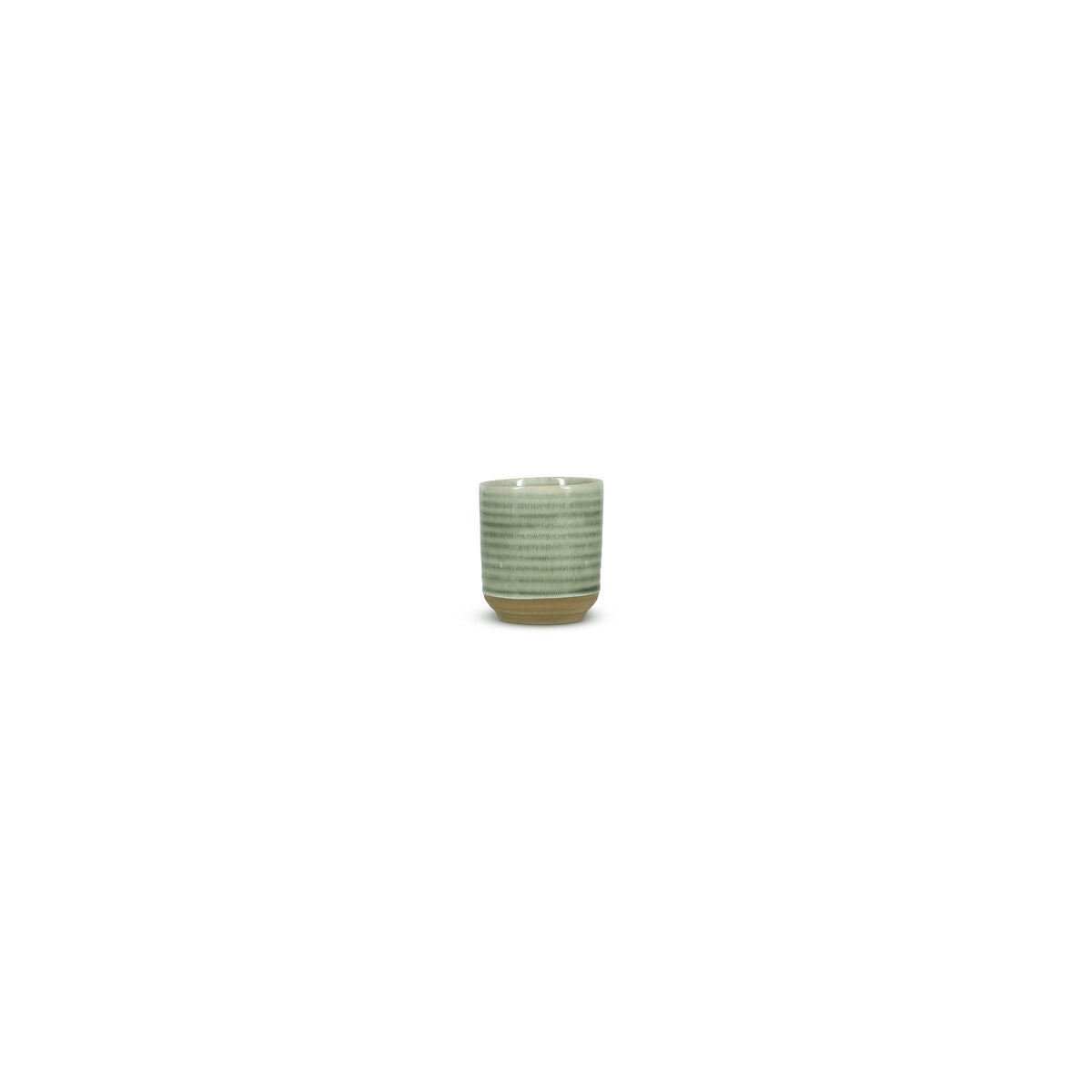 Salt & Pepper - Kop 27cl groen Cameo - Set van 4