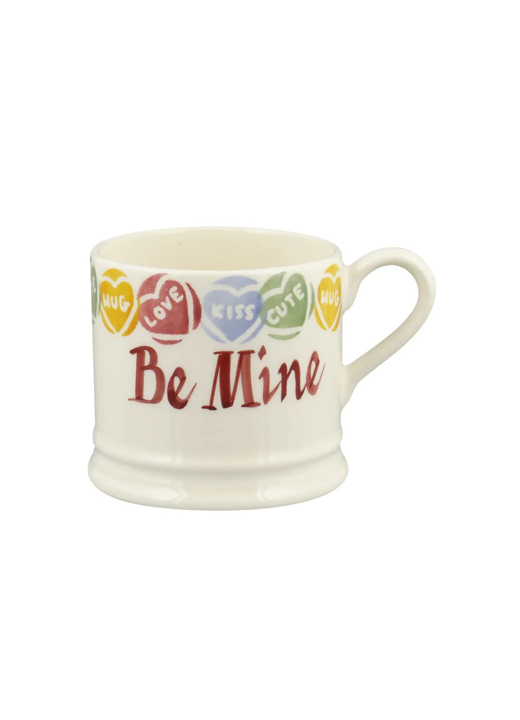 Personalised Love Hearts Small Mug