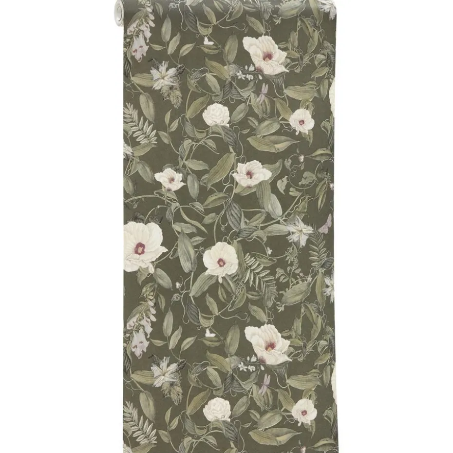 Kwantum Vliesbehang | Behang Famke Groen