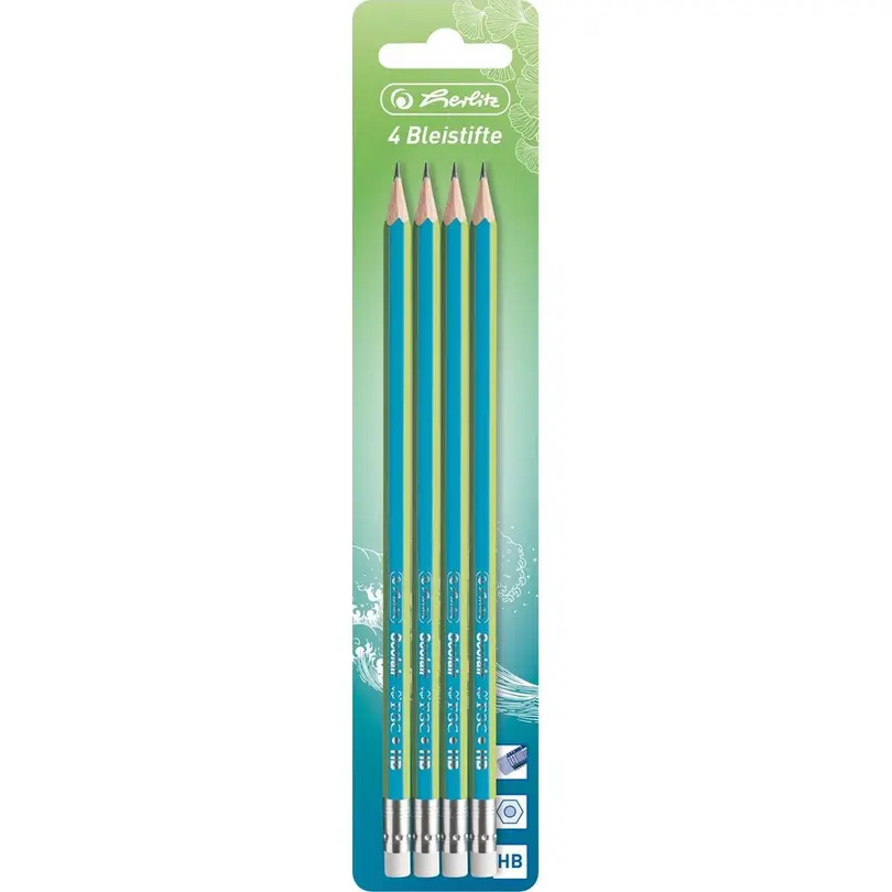 Bleistift 4er-Set GREENline