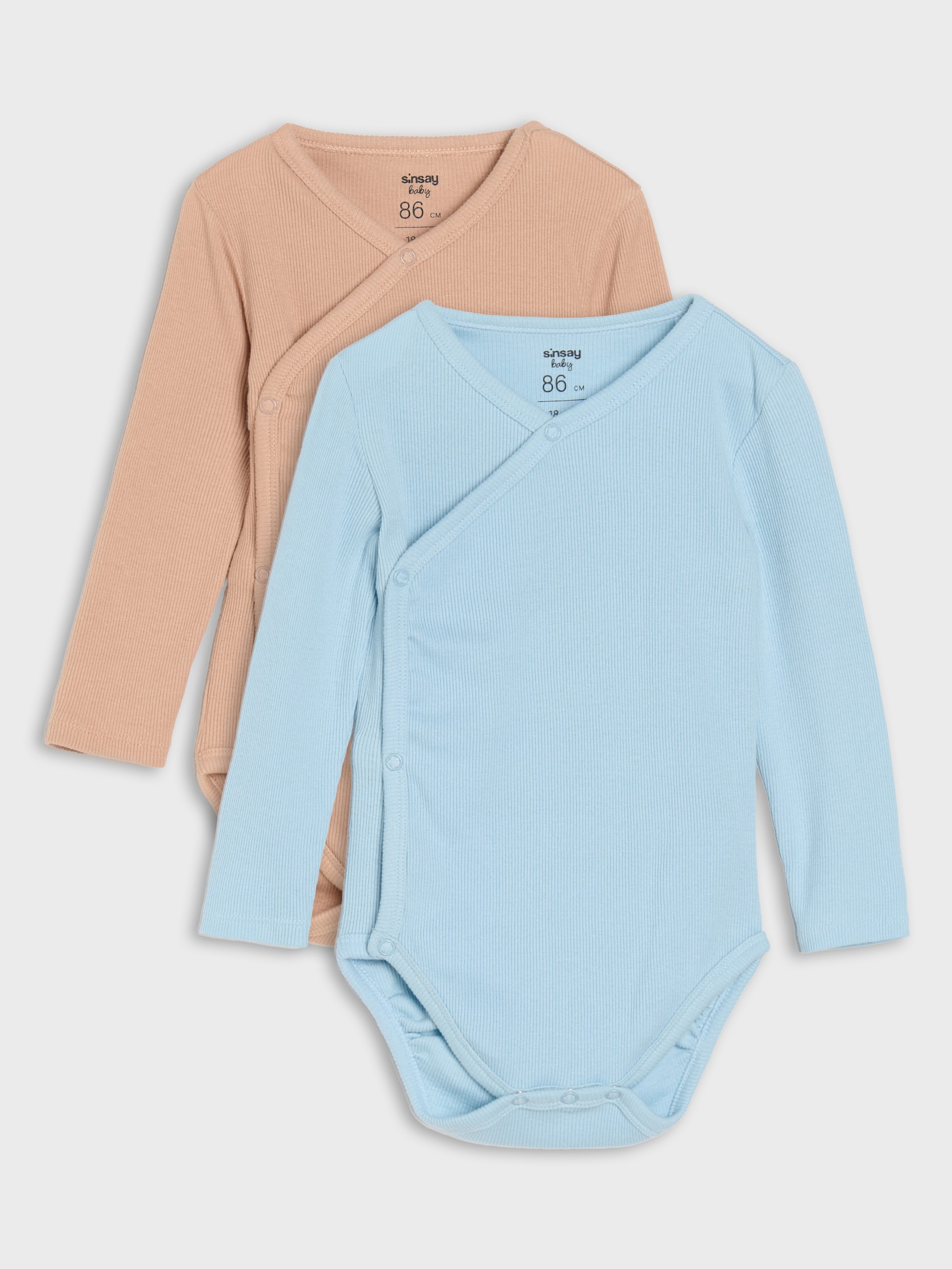 Prążkowane body 2 pack