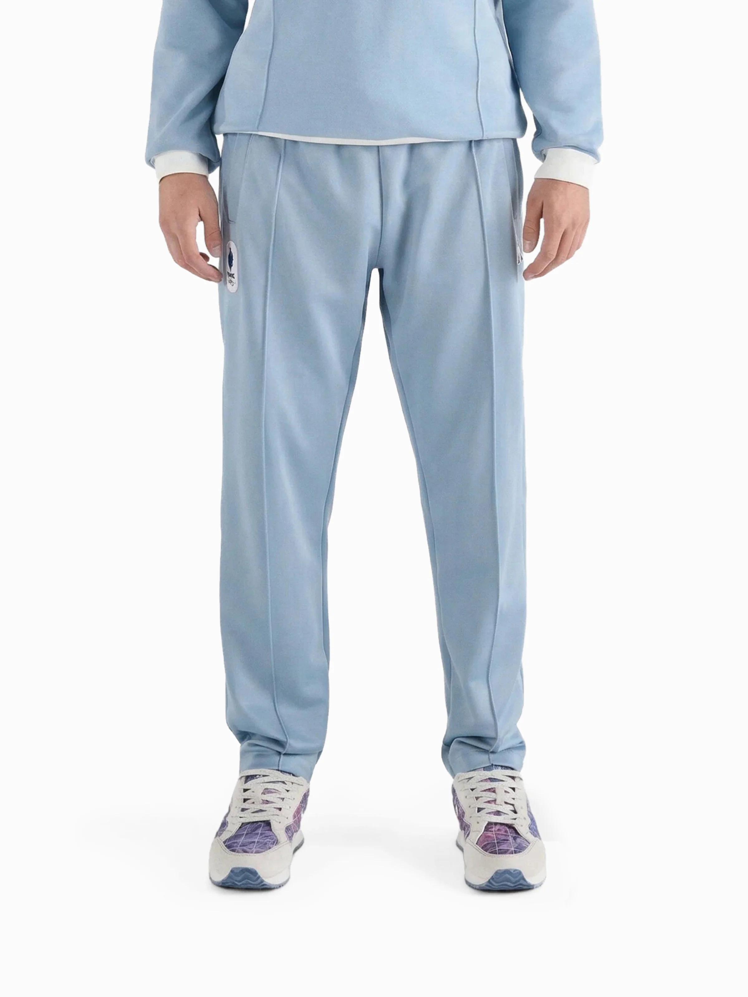 Pantalon droit double face brillant JO Milano-Cortina