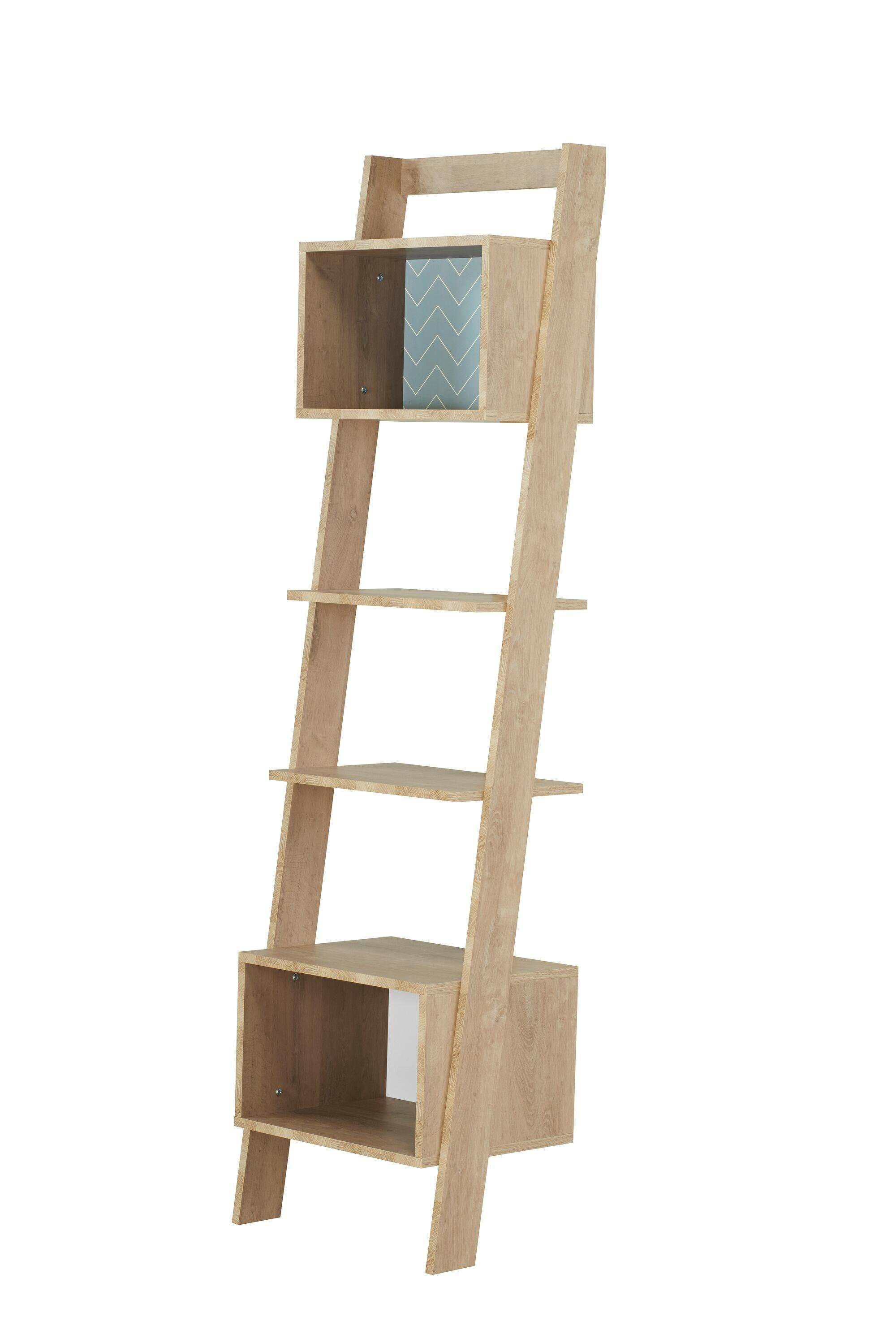 GALAXY - Bibliothèque effet bois