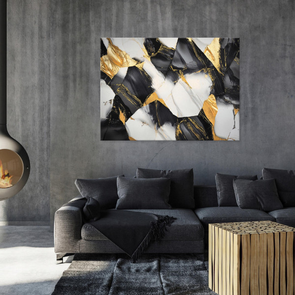 Obraz Na Płótnie Ścianę Abstrakcja Marmur Do Sypialni Salonu Kuchni 60X40