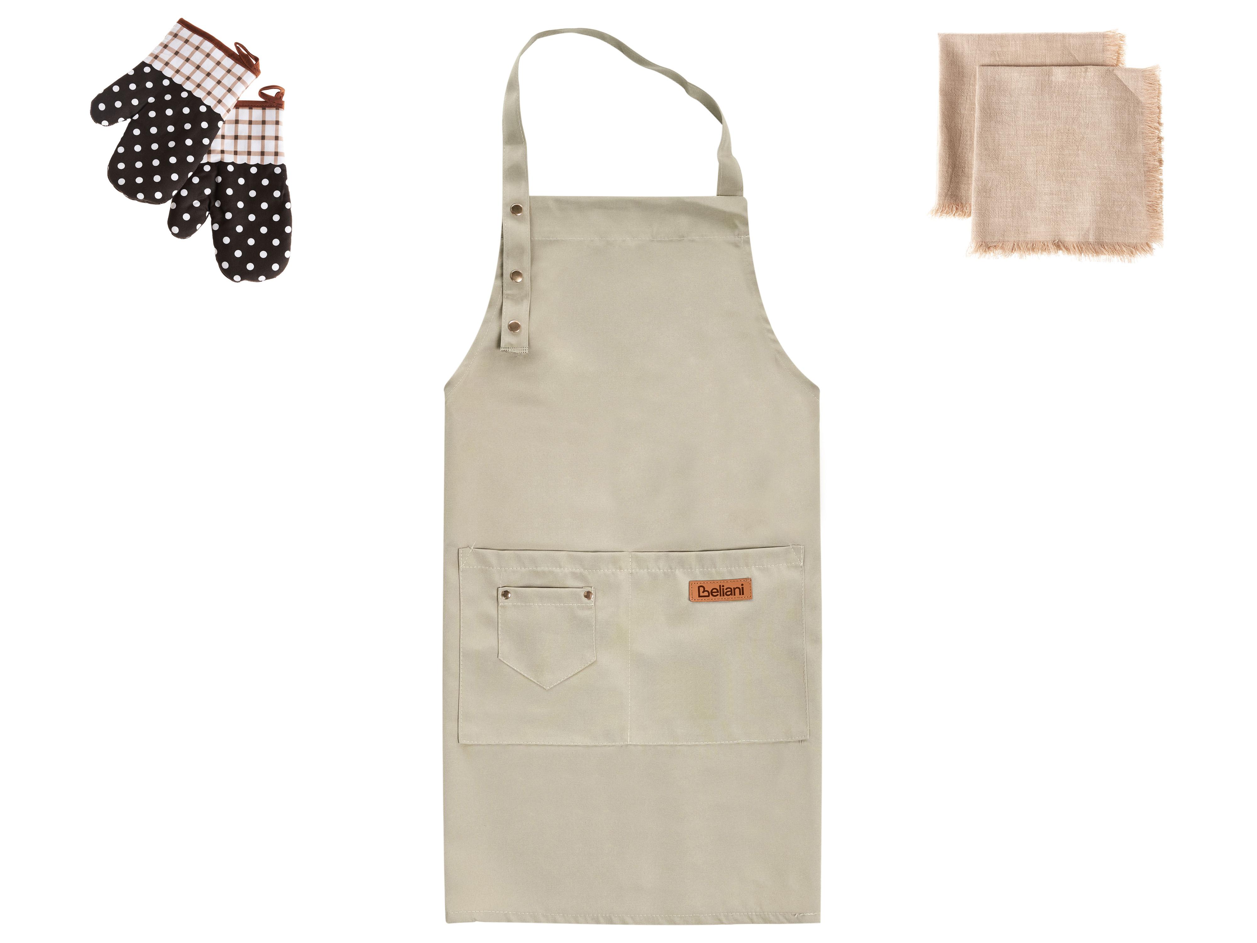 Kitchen Textiles Set PISUM Beige