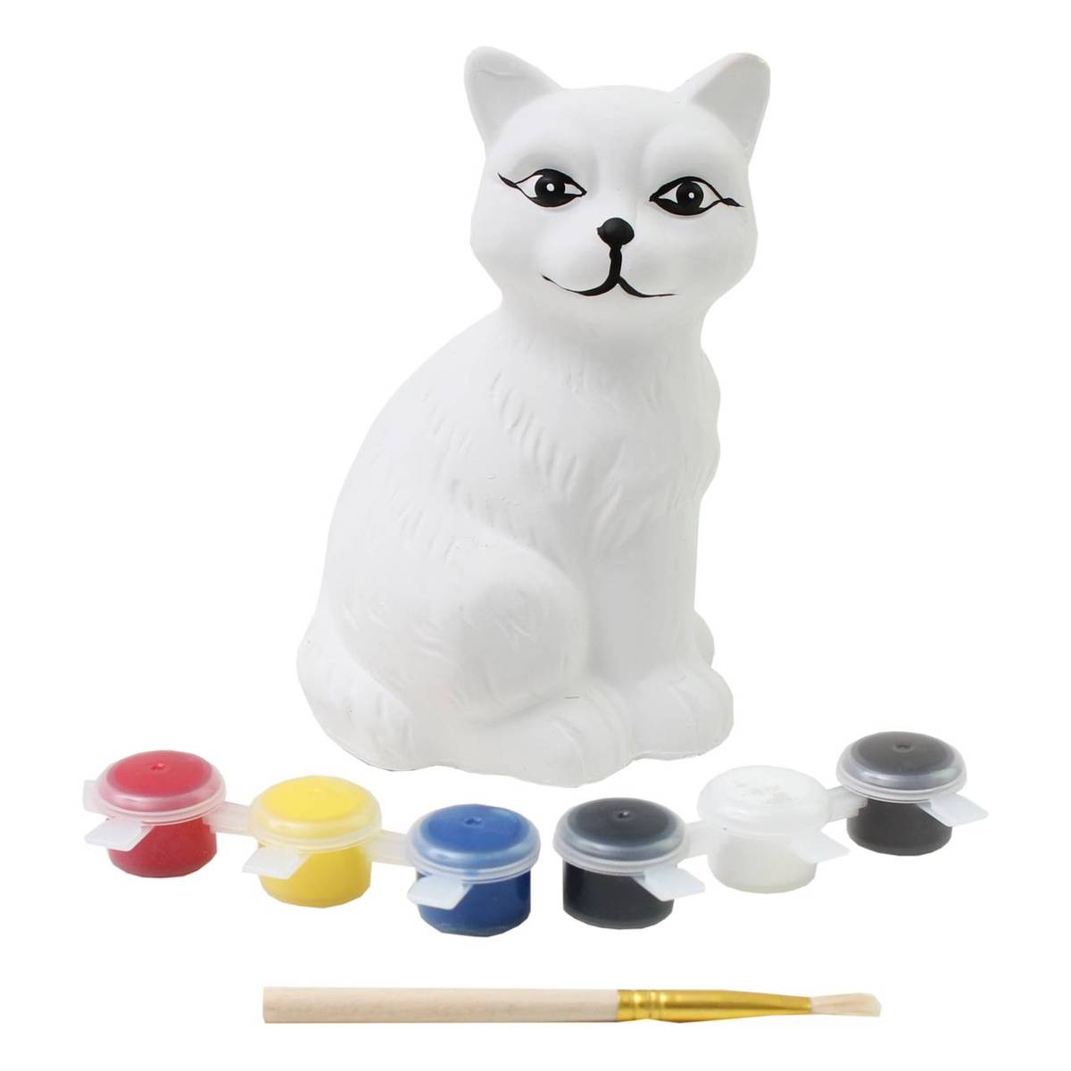 Paint Your Own Cat Money Box