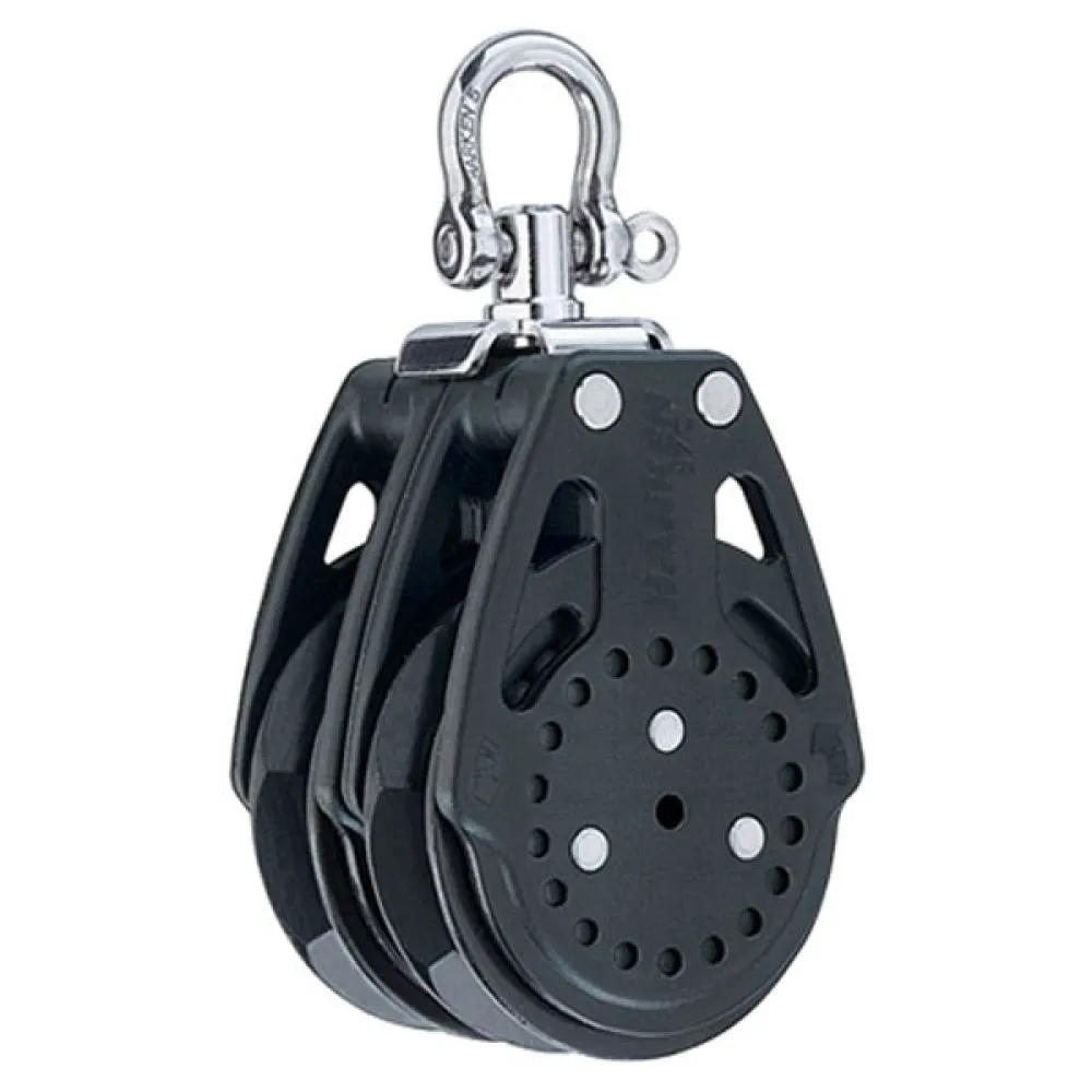 Harken Carbo Ratchamatic Double Pulley 57 mm