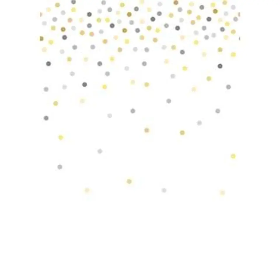 ESTAhome fotobehang - confetti dots - geel en grijs - 2 x 2.79 m.