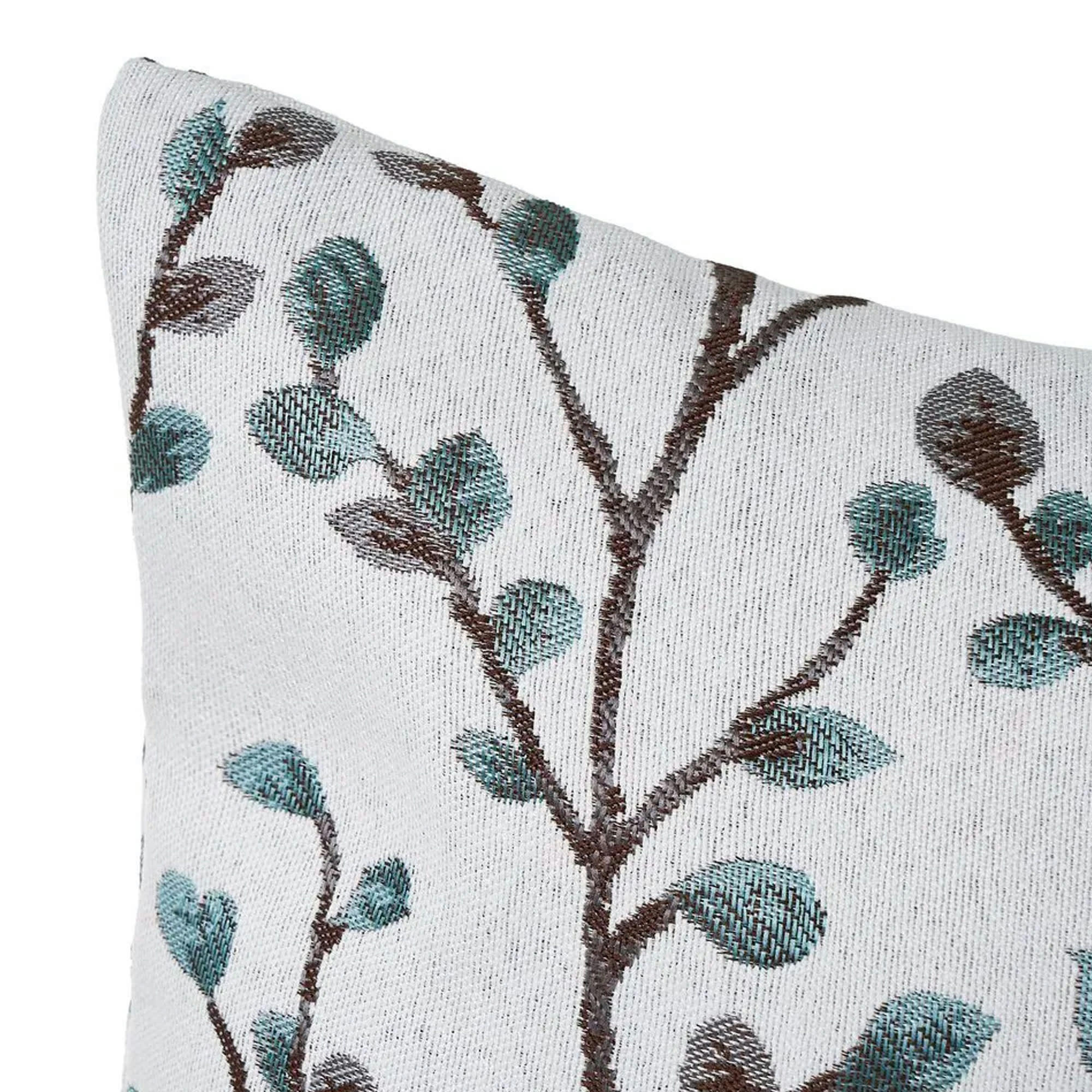 - Coussin rectangulaire tissu jacquard sakura