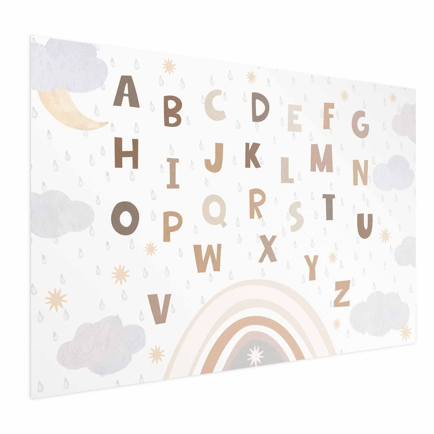 Plakat Literki 30x21 cm