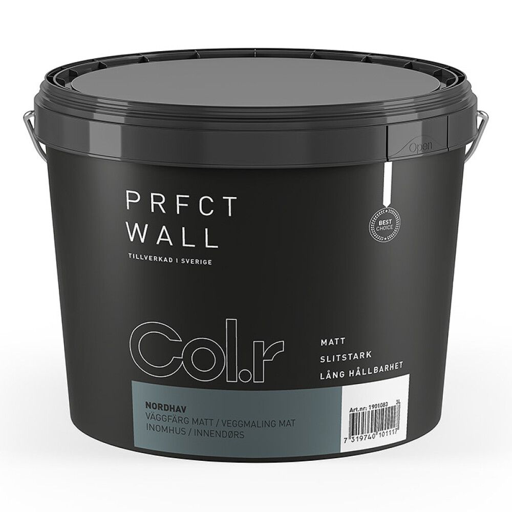 VEGGMALING COL.R PRFCT WALL NORDHAV 3L