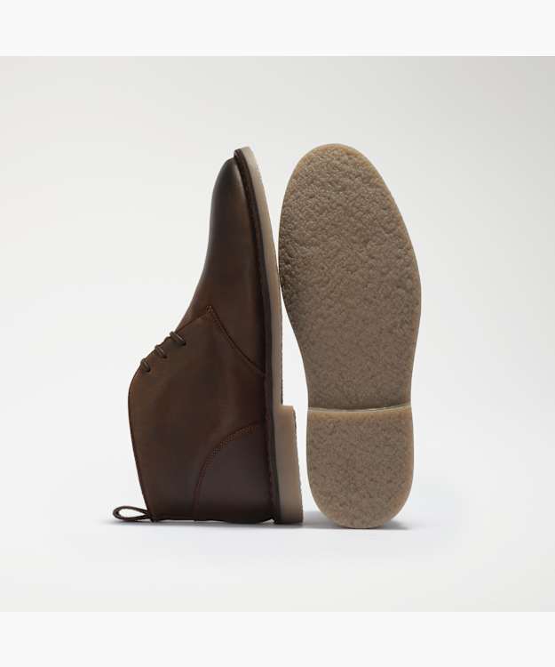 Cashed Dark Brown - Casual Chukka Boots